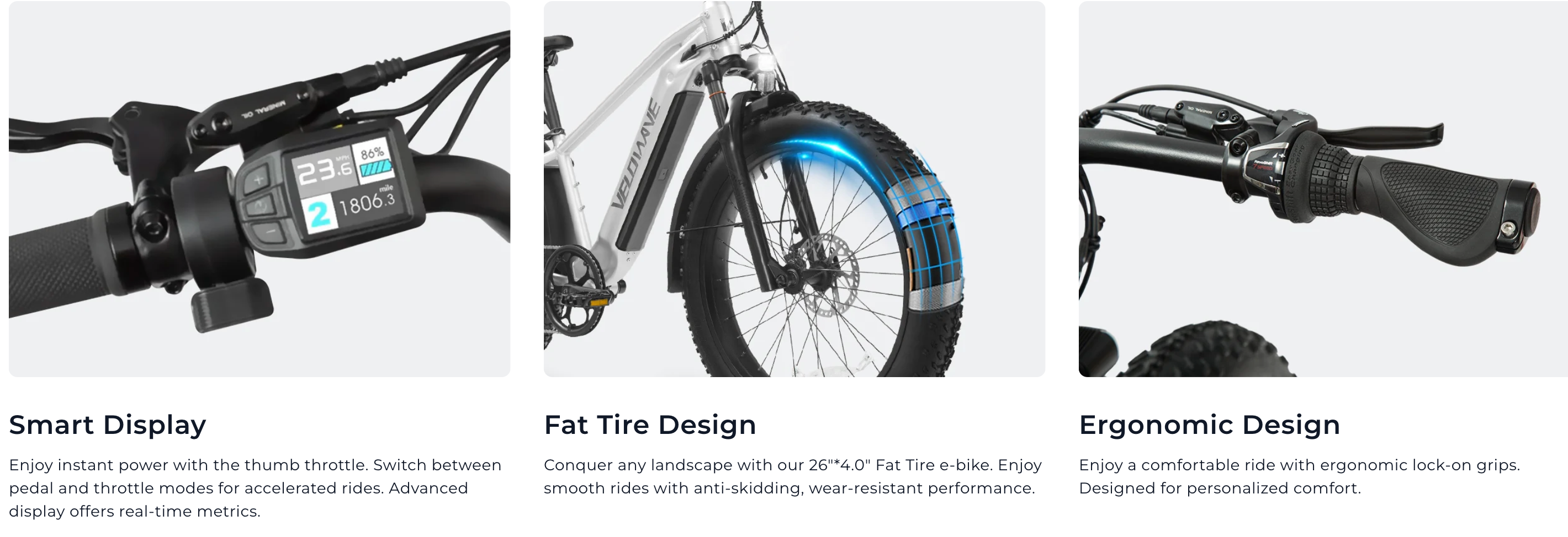 Velowave Ranger 2.0 Electric Fat Tire Bike BONUS