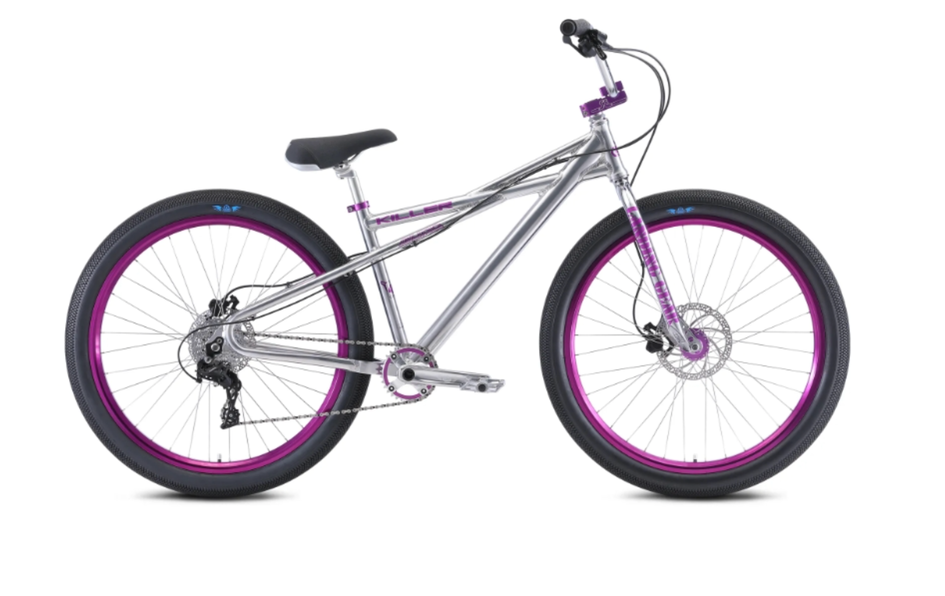 SE Bikes Killer Quad 27.5 BMX Bike High Polish