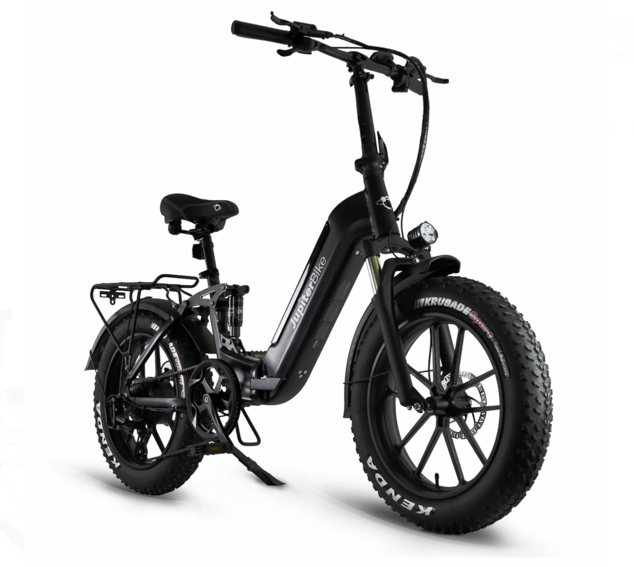 Jupiter Defiant ST Step Thru All Terrain Fat Tire Folding Electric Bike