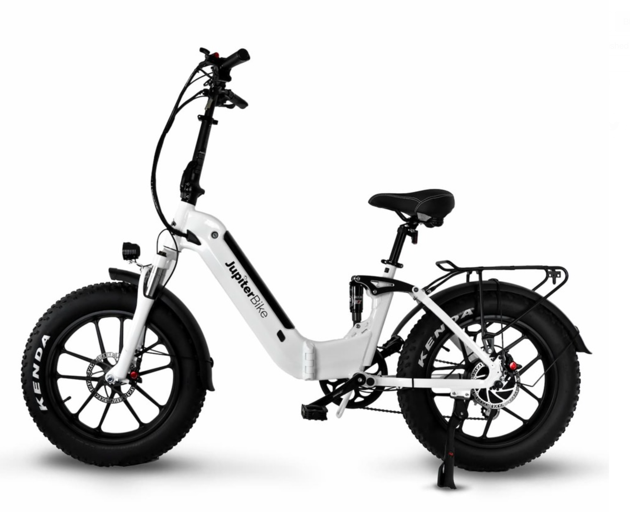 Jupiter Defiant ST Step Thru All Terrain Fat Tire Folding Electric Bike