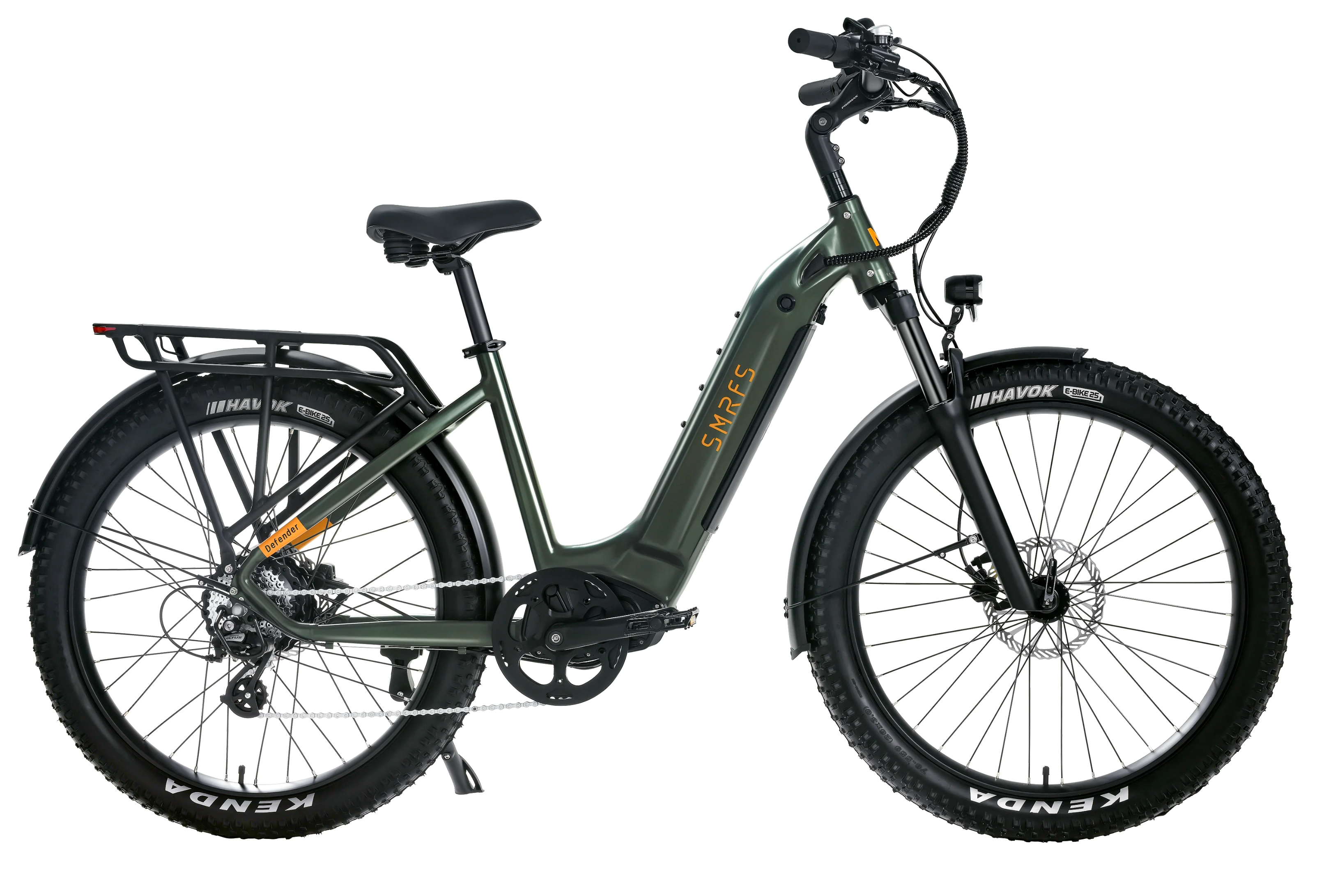 SMRFS Defender Step Thru Torque Electric Bike for RVer's