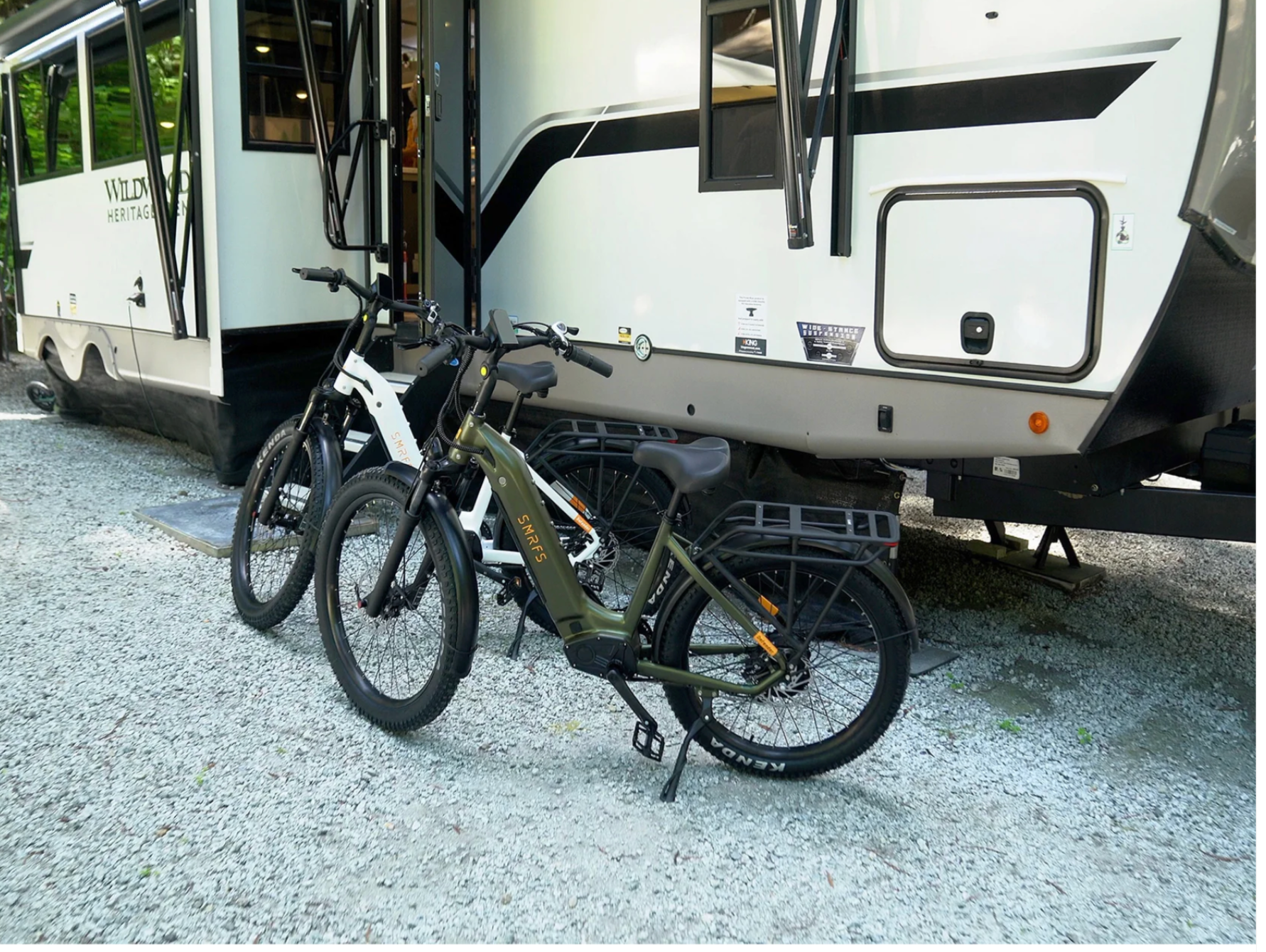 SMRFS Defender Step Thru Torque Electric Bike for RVer's