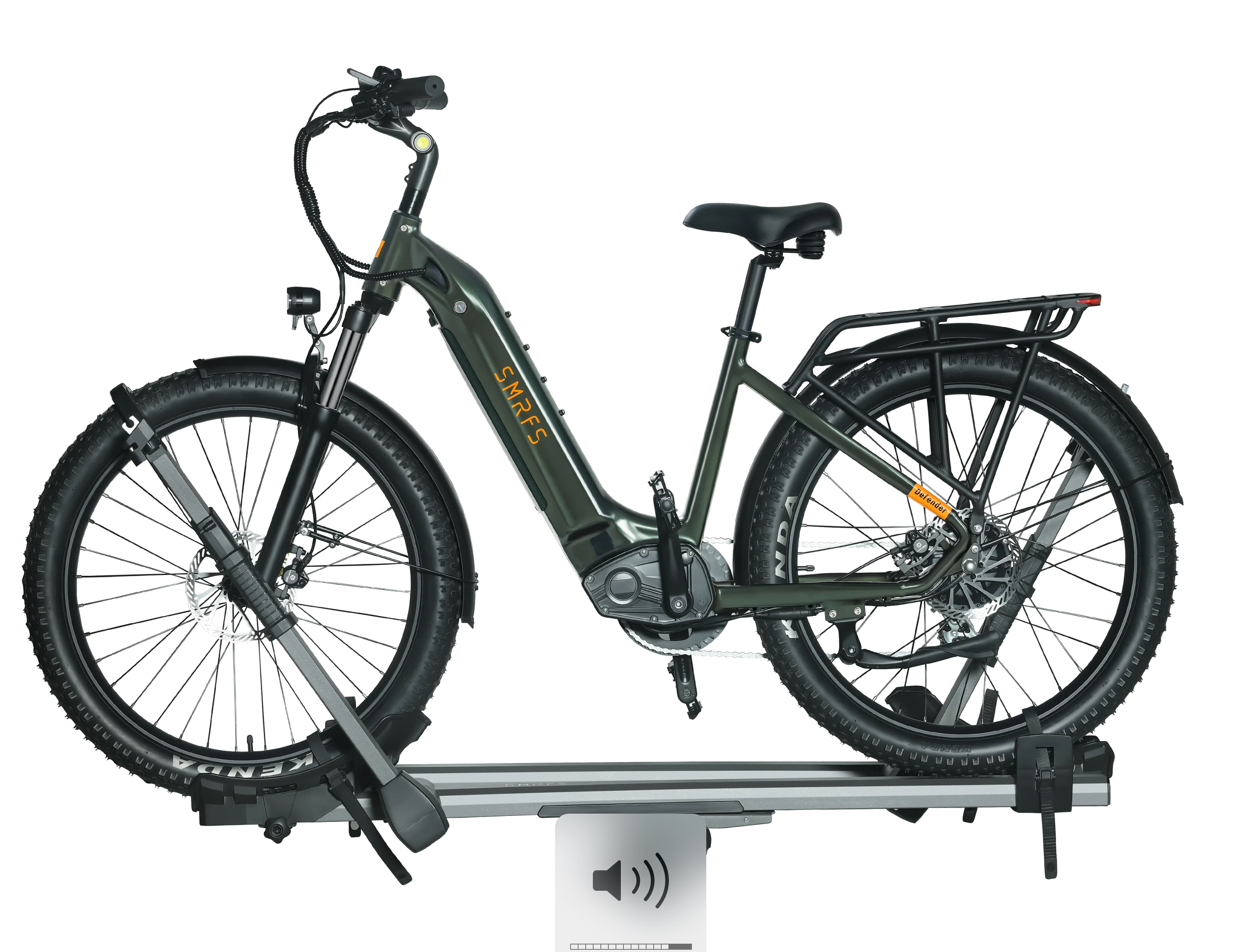 SMRFS Hitch Bike Rack With Ramp For RVer's