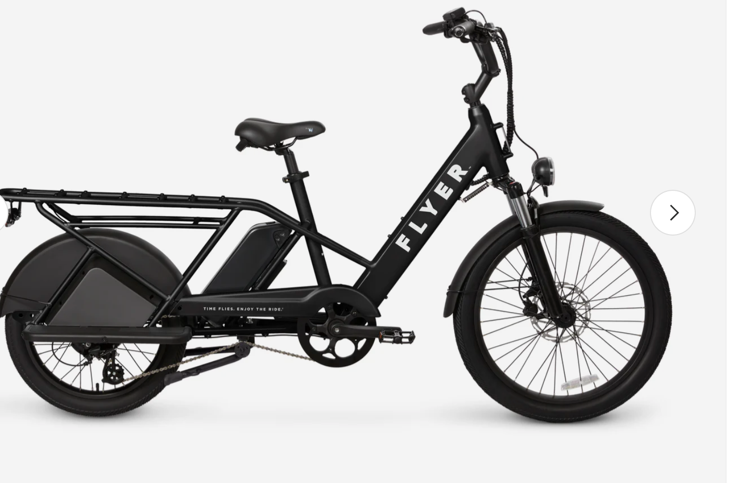 Flyer Via Pro Ultimate Family Cargo Step Thru Electric Bike BONUS