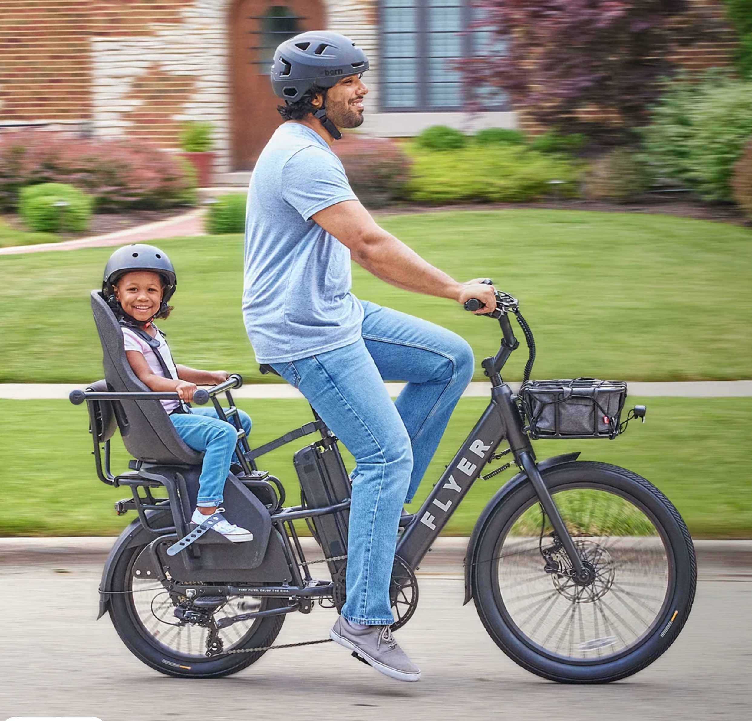 Flyer Flex Cargo Utility Step Thru Torque Electric Bike BONUS