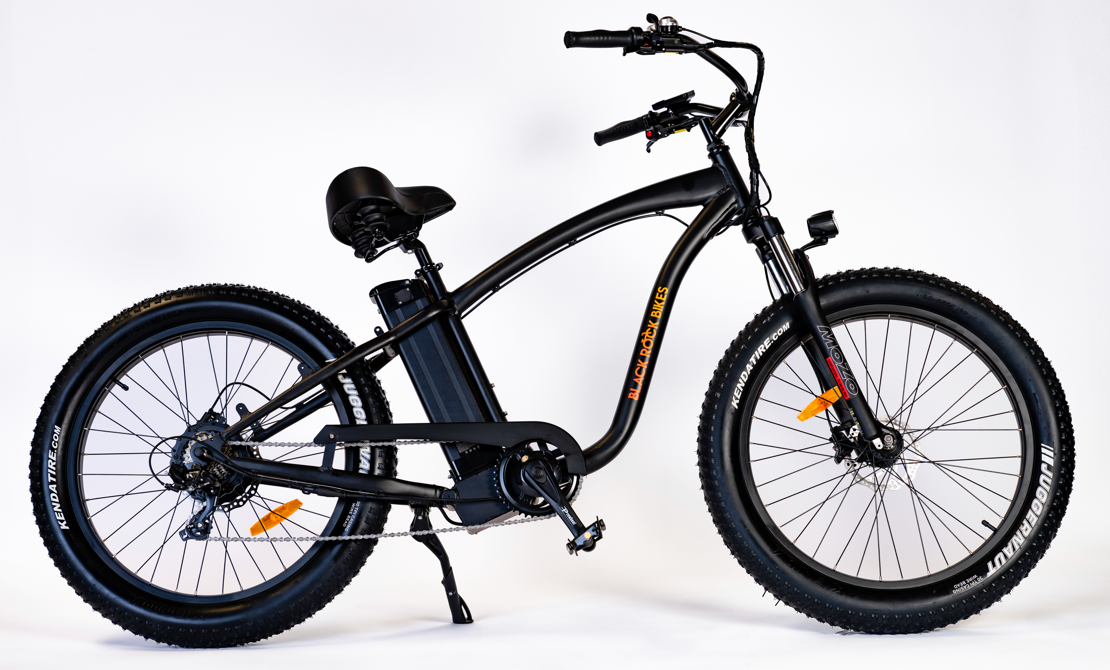 Black Rock Big Bruddah Beach Cruiser Electric Bike