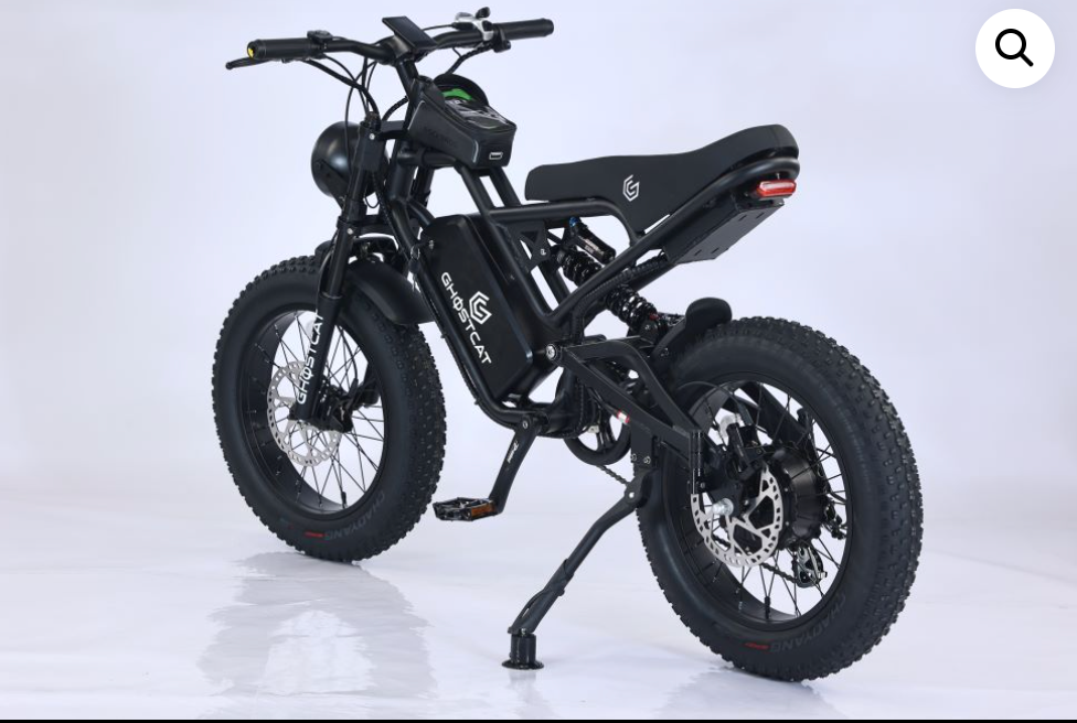 GHOSTCAT F3 1500W Full Suspension Electric Moto Bike