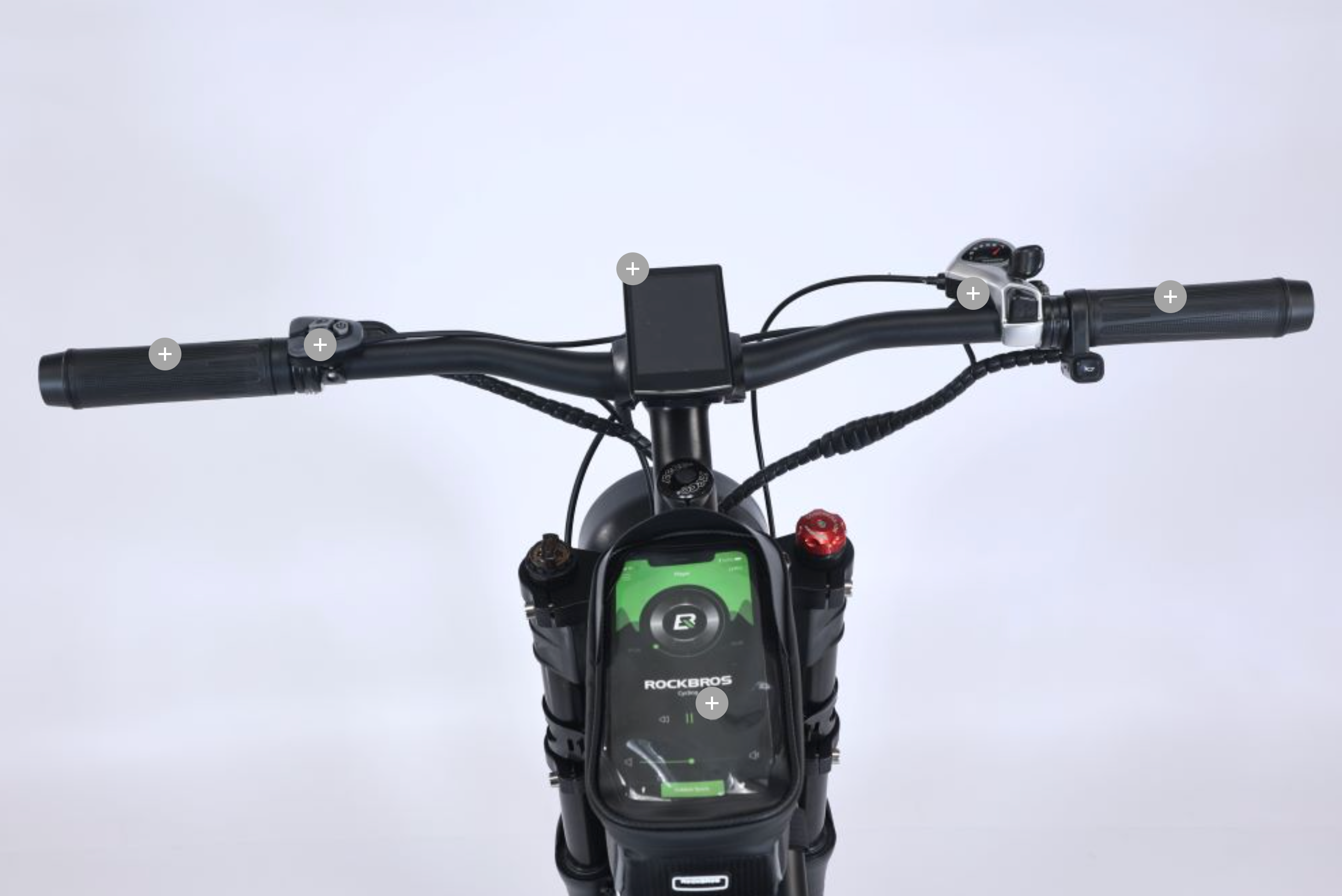 GHOSTCAT F3 1500W Full Suspension Electric Moto Bike