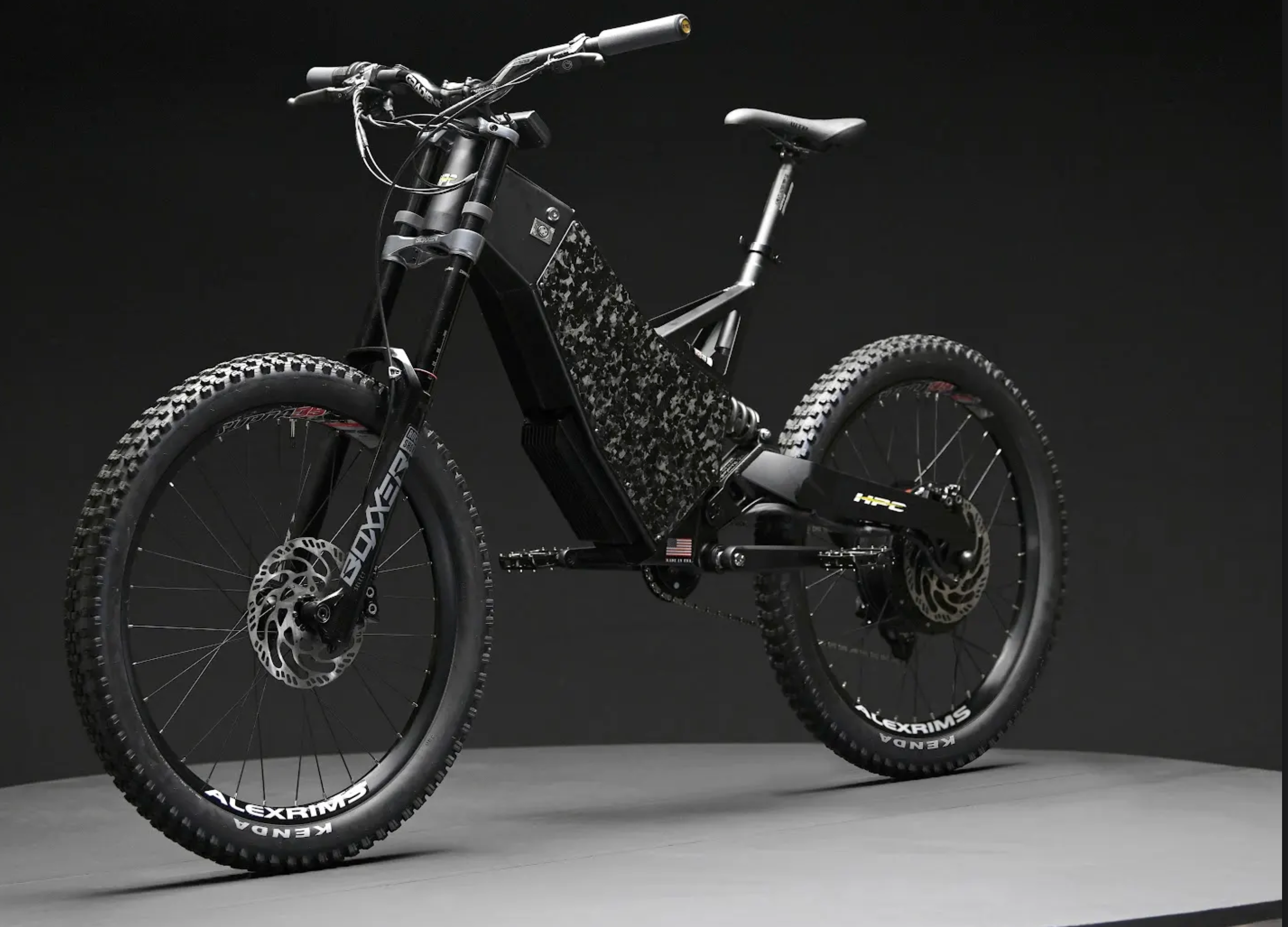 HPC Revolution Full Suspension Electric Mountain Bike