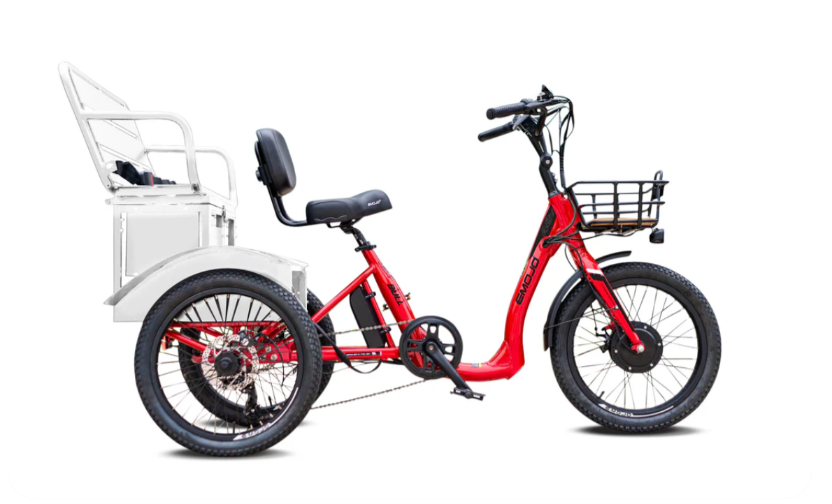 Emojo Bull Urban Electric Trike Bike BONUS Gifts