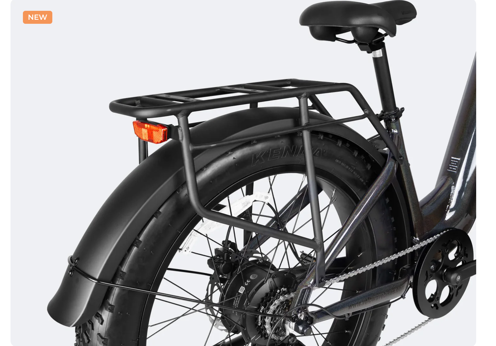 Velowave Ranger 3.0 Torque Step Thru Electric Fat Tire Bike BONUS