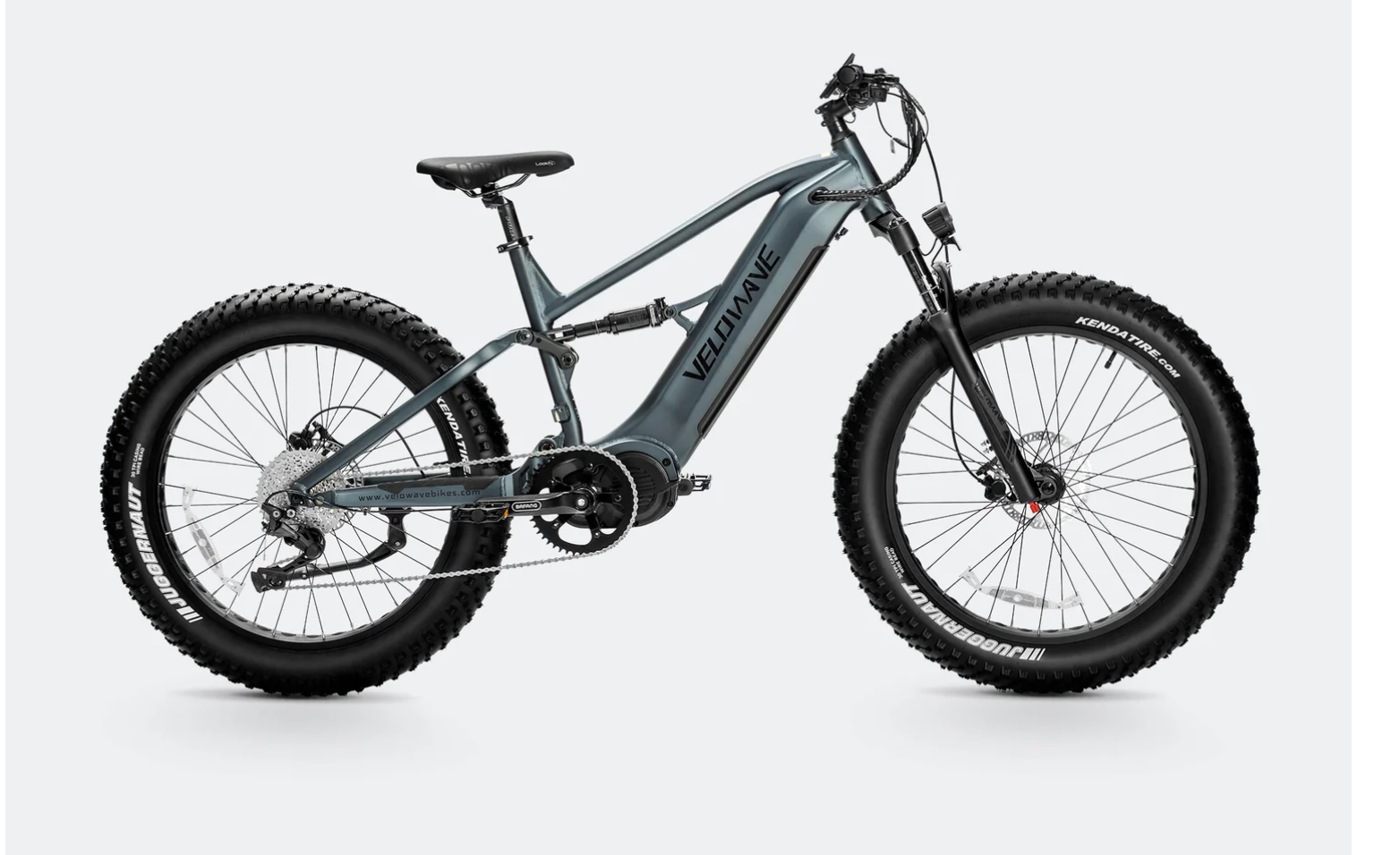 Velowave Brawny XM Full Suspension Mountain Electric Bike