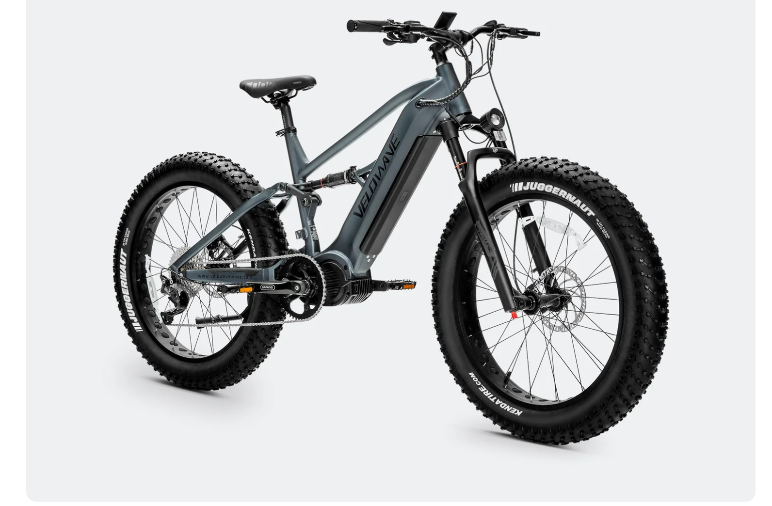 Velowave Brawny XM Full Suspension Mountain Electric Bike