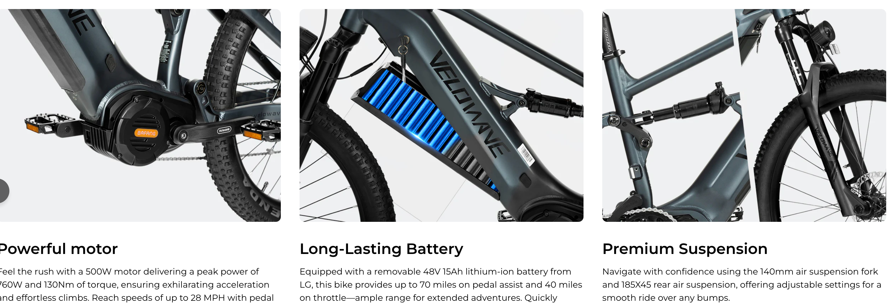 crosswave mountainbike Velowave Forest SM MTB Electric Bike