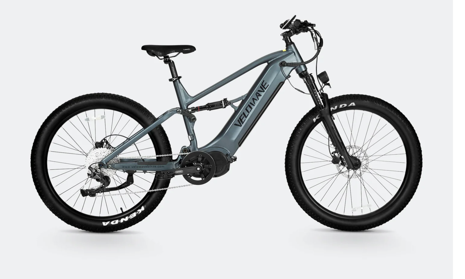 Velowave Forest XM MTB Full Suspension Mountain Electric Bike