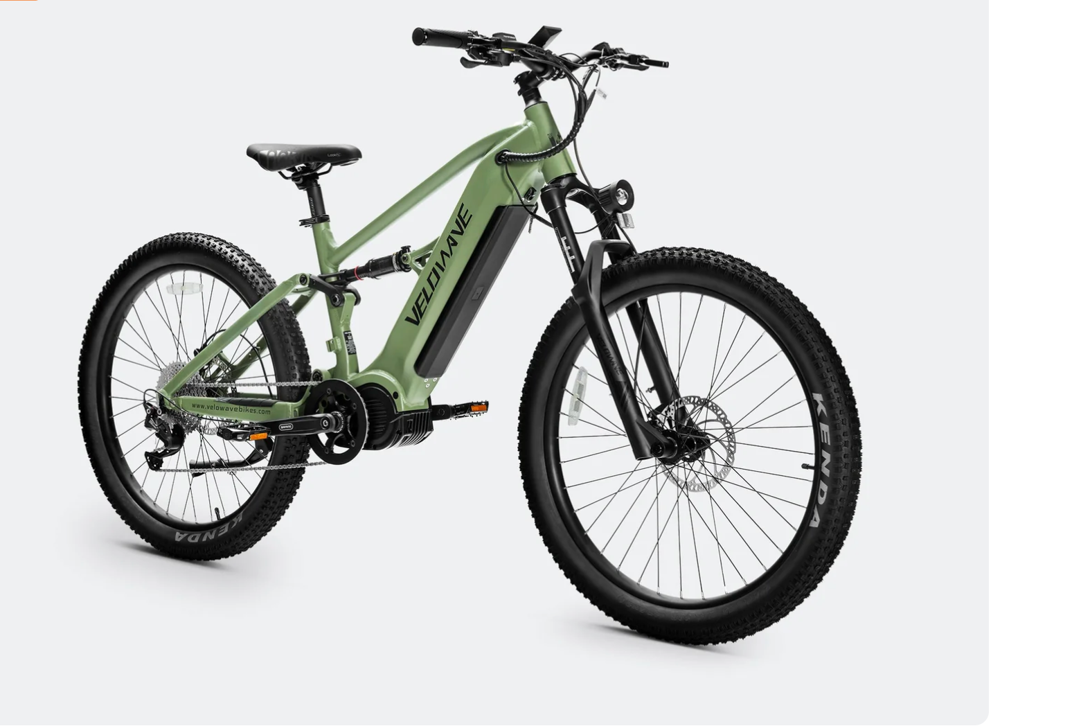 Velowave Forest XM MTB Full Suspension Mountain Electric Bike