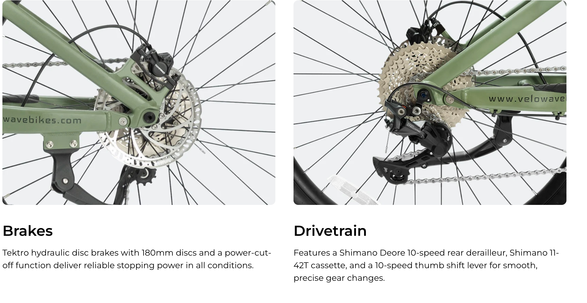 Velowave Forest XM MTB Full Suspension Mountain Electric Bike