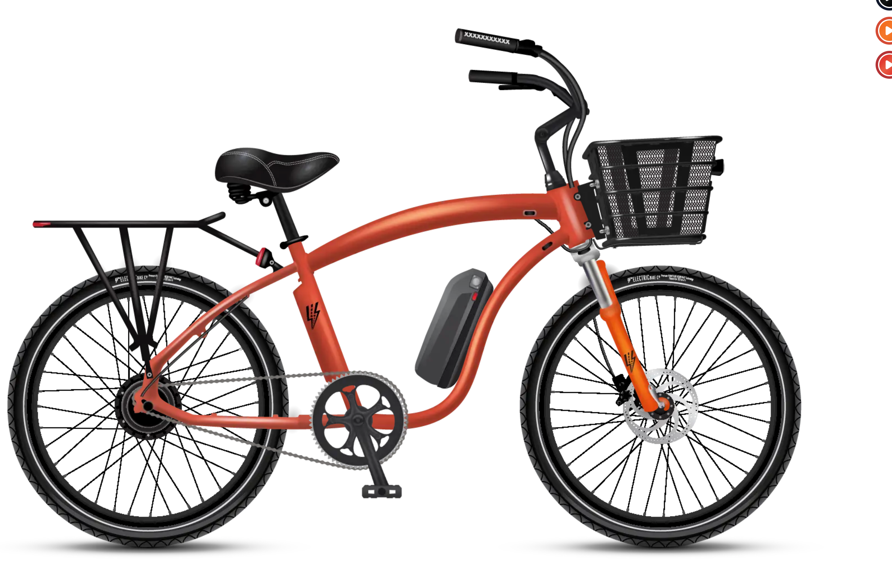 Electric Bike Company Model C Classic Cruiser Electric Bike