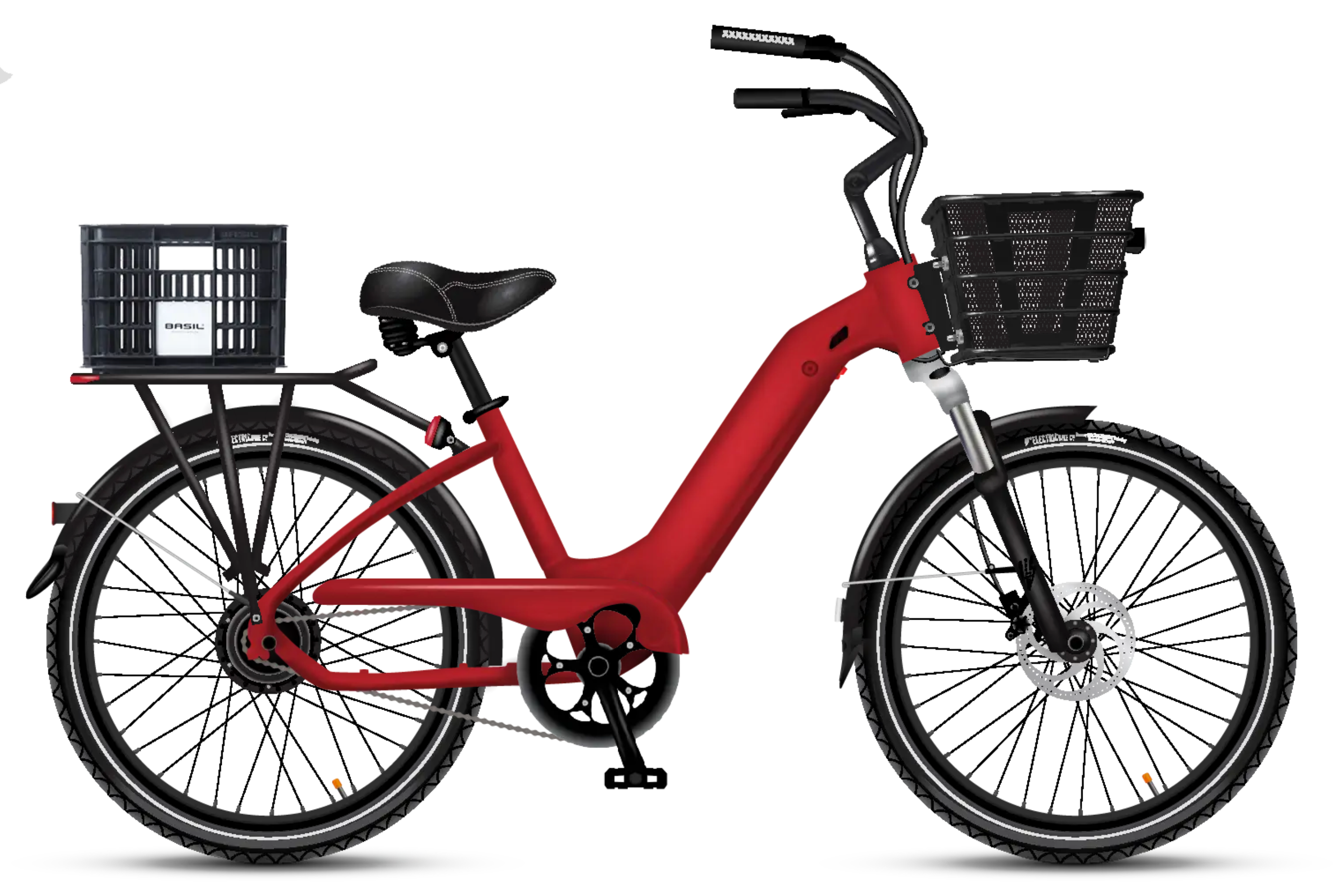 Electric Bike Company  Model R Rugged Electric Cruiser Bike