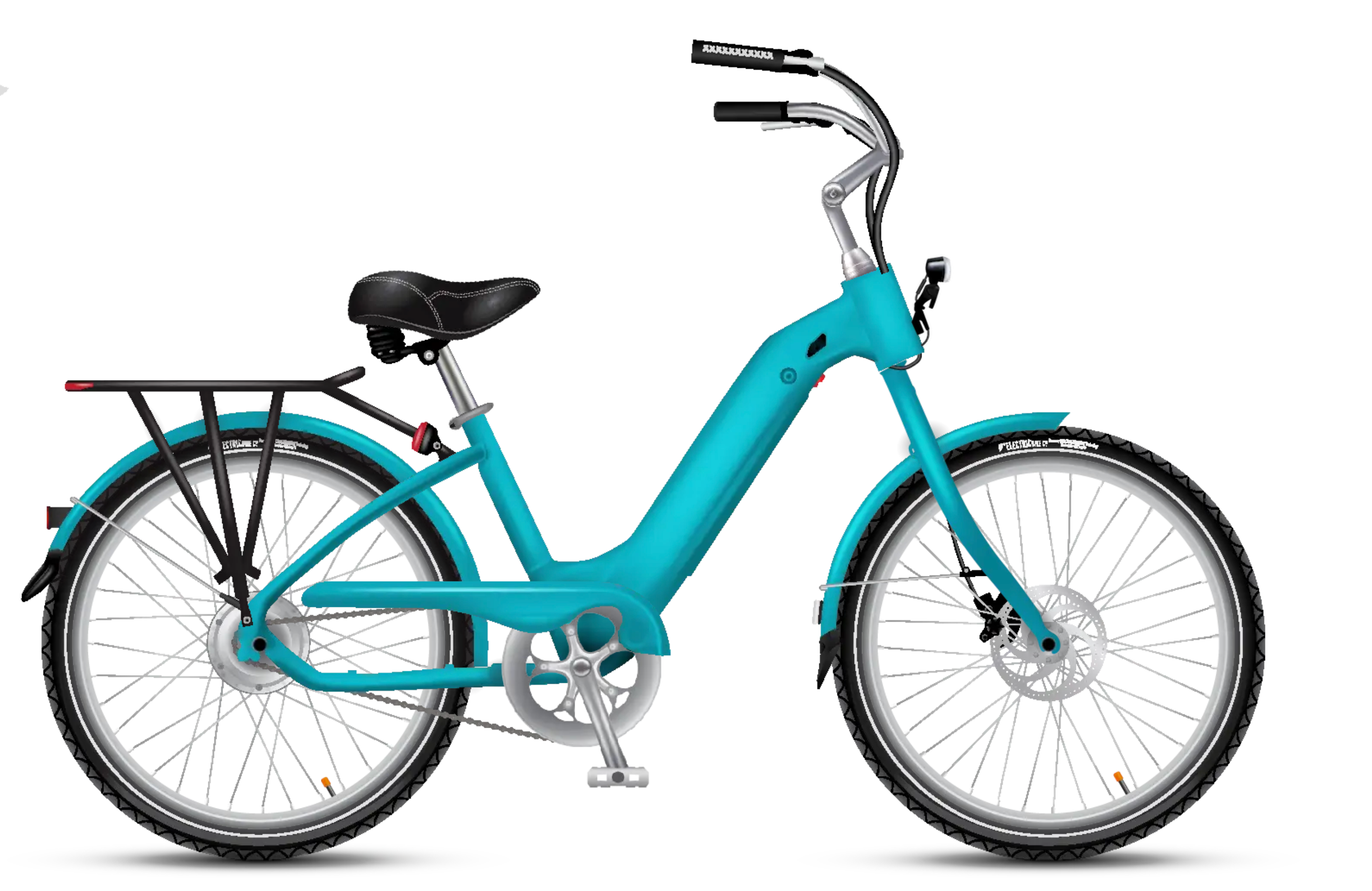 Electric Bike Company  Model R Rugged Electric Cruiser Bike