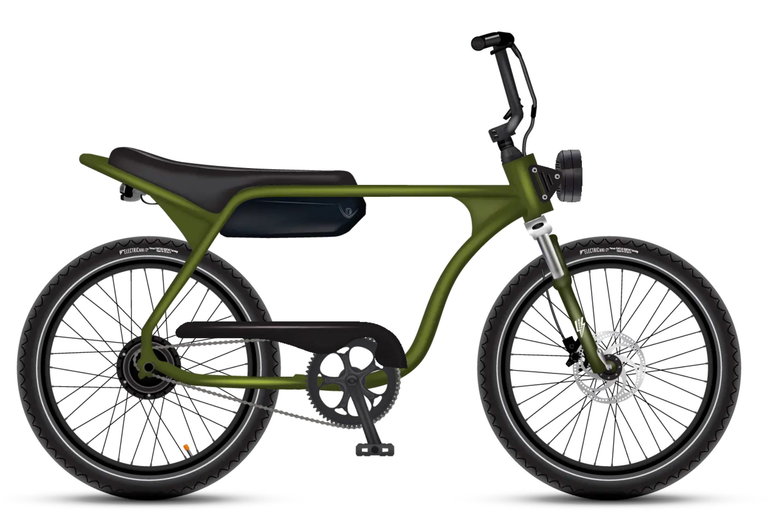 Electric Bike Company Model J Moto Cruiser Electric Bike