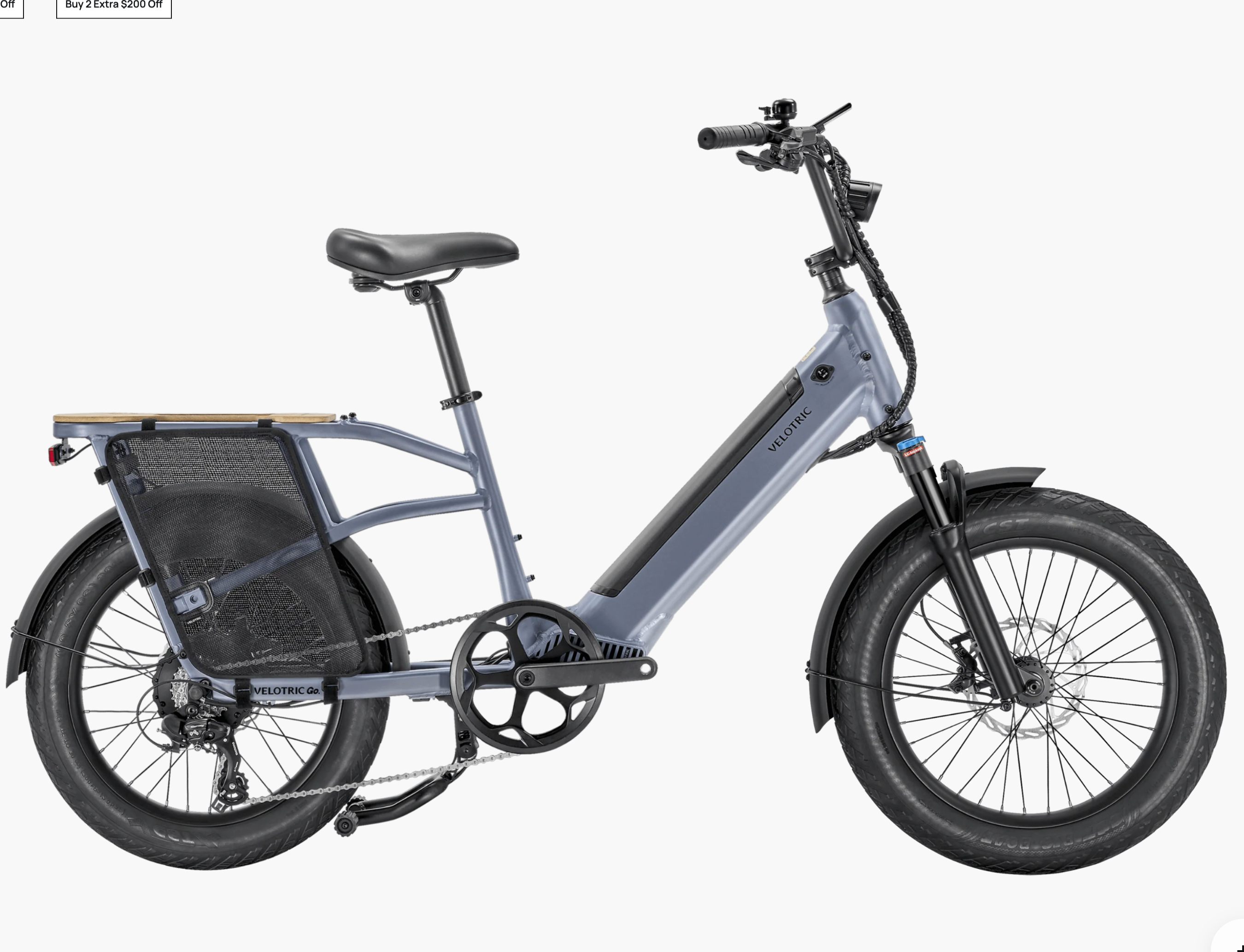 Velotric Go 1 Step Thru Electric Fat Tire Bike