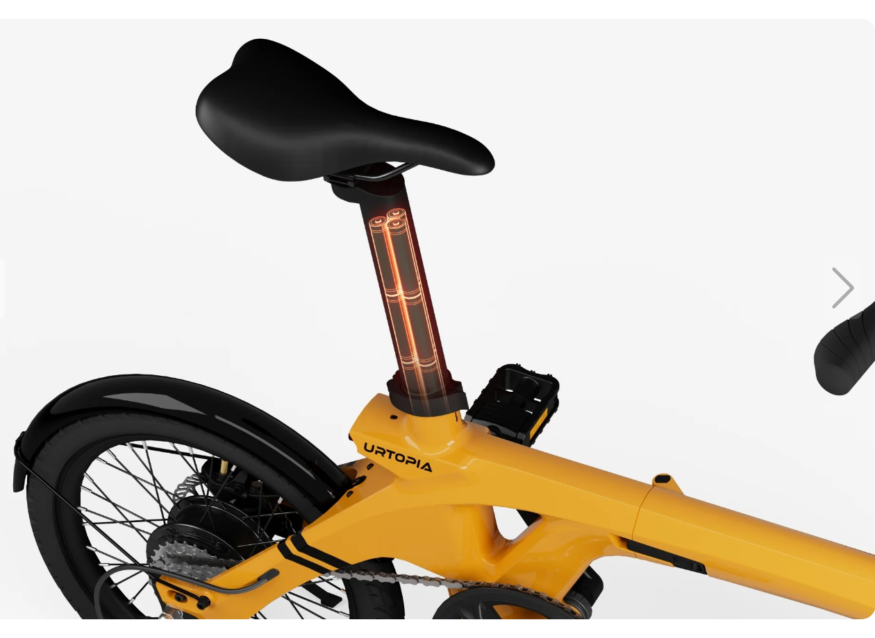 transformer electric bicycle Urtopia Electric Bike Carbon Fold 1