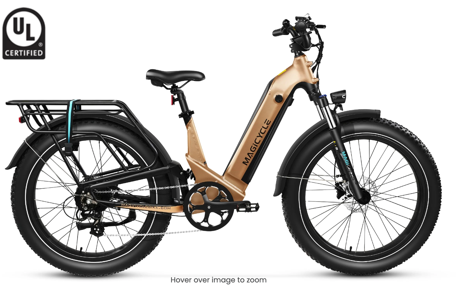 Magicycle Deer 2.0 Step Thru 26" Full Suspension Torque Mountain Electric Bike