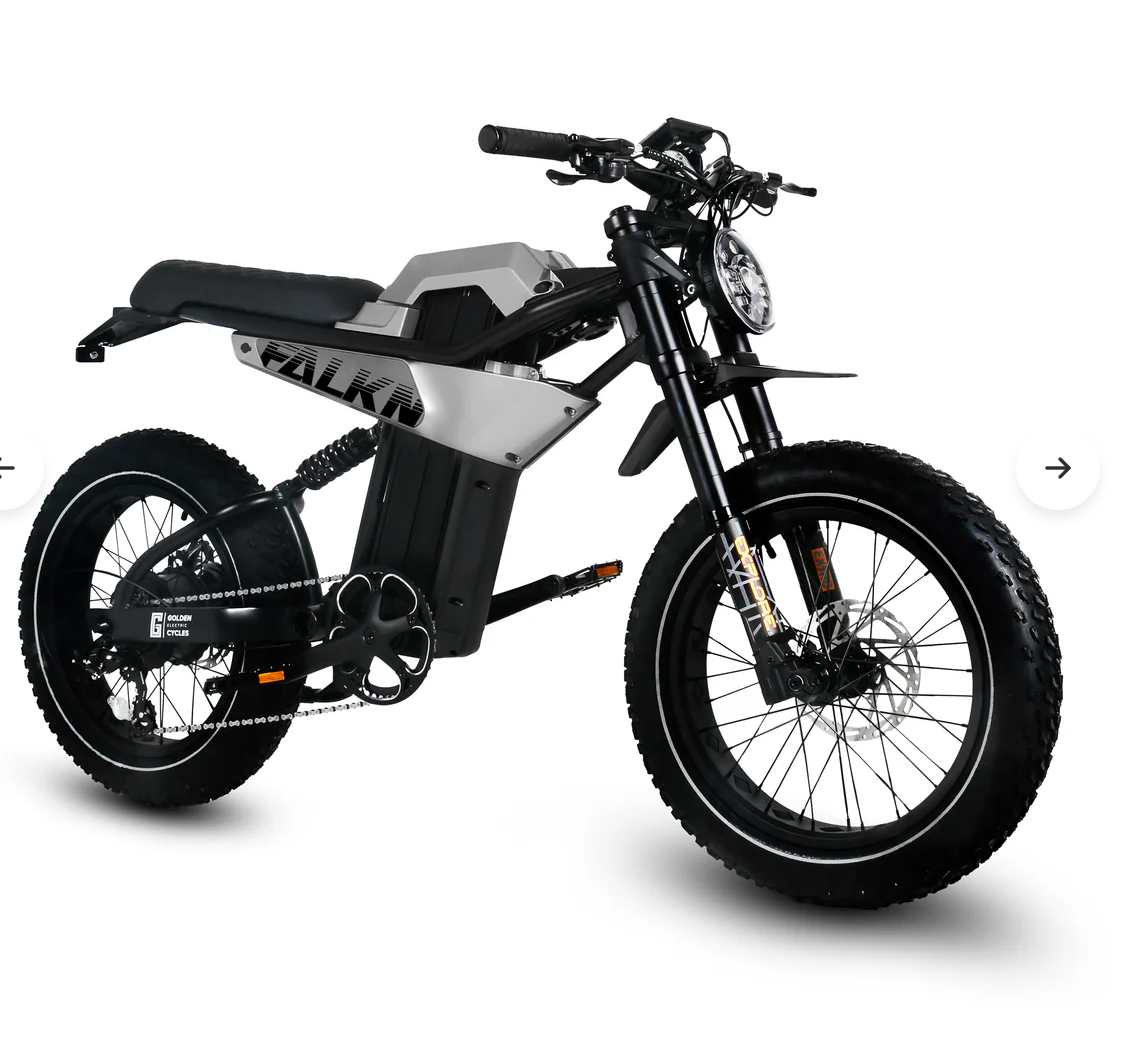 Golden Cycles FALKN Moto Style Electric Bike