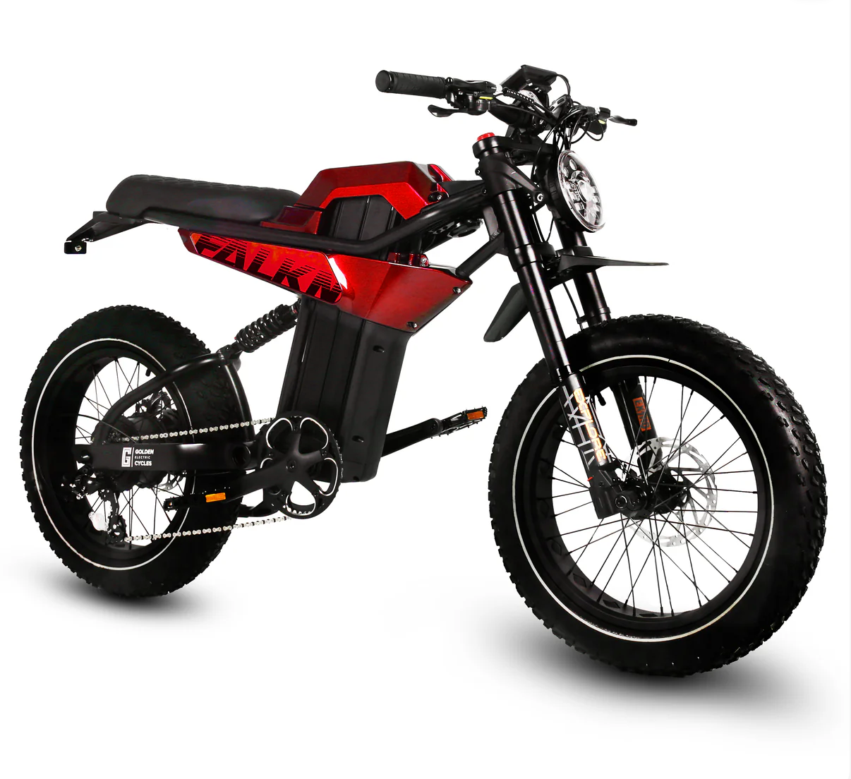 Golden Cycles FALKN Moto Style Electric Bike