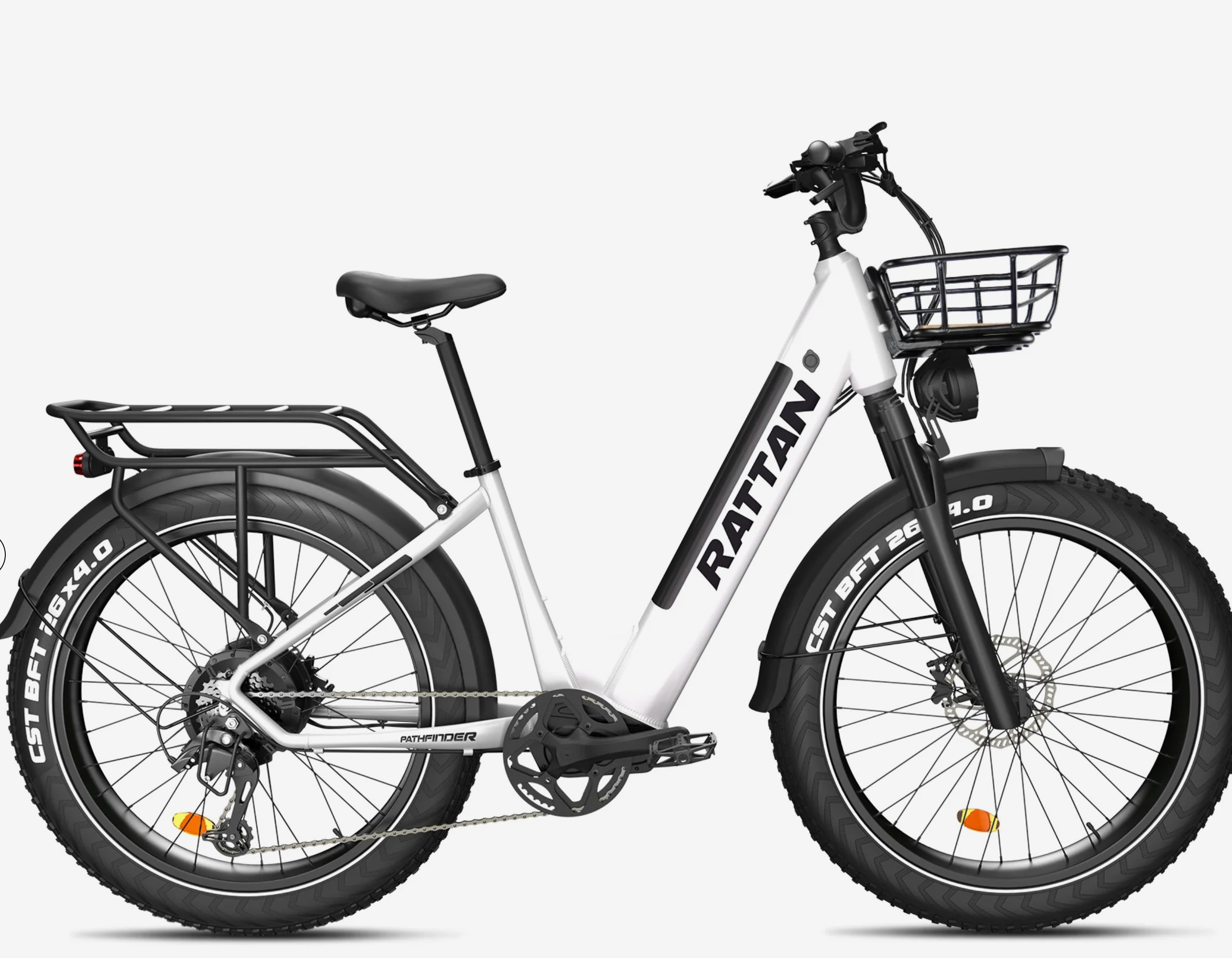 Rattan Pathfinder ST Step Thru Fat Tire Electric Bike