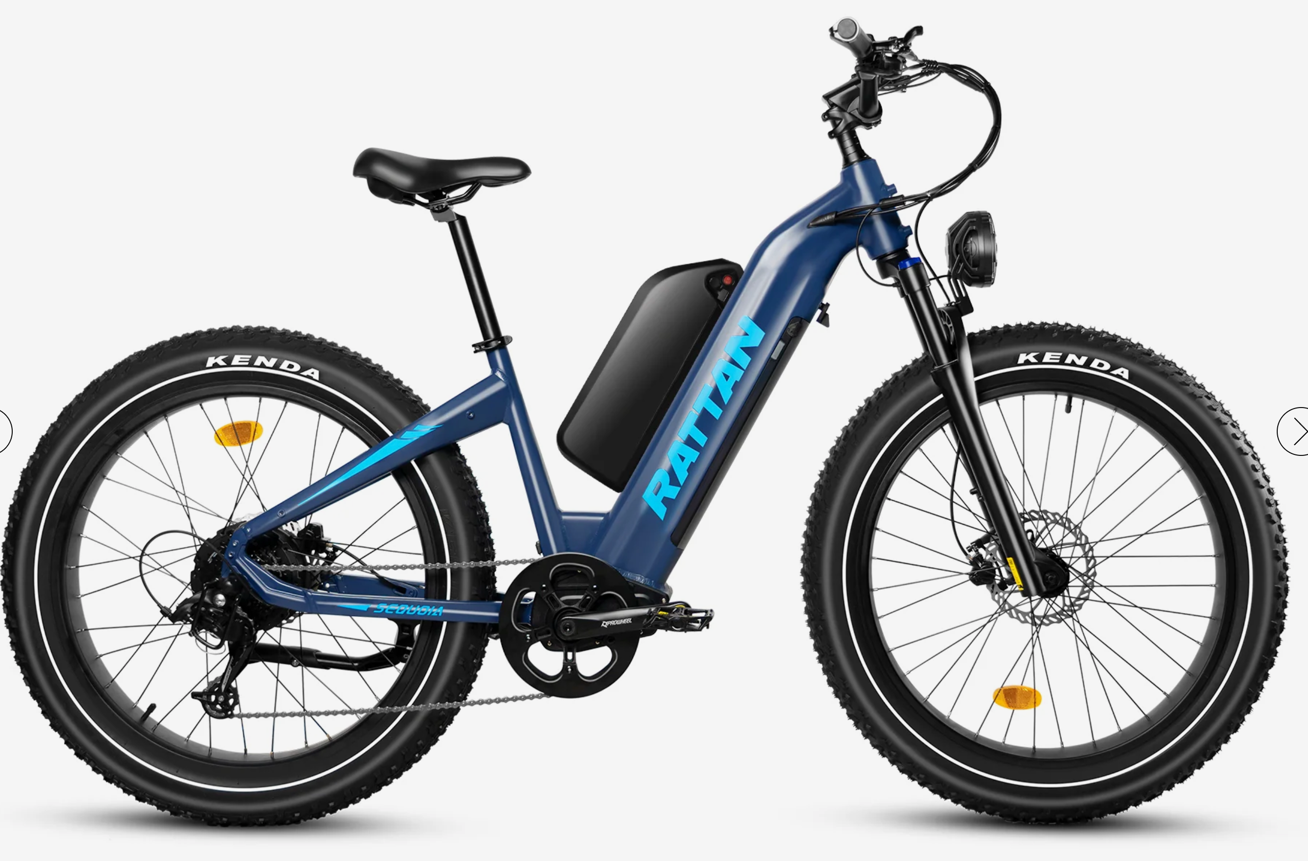 Rattan Sequoia Electric Bike | 1200W Peak Motor | 48V 20Ah Battery | Off-Road Fat Tire Bike