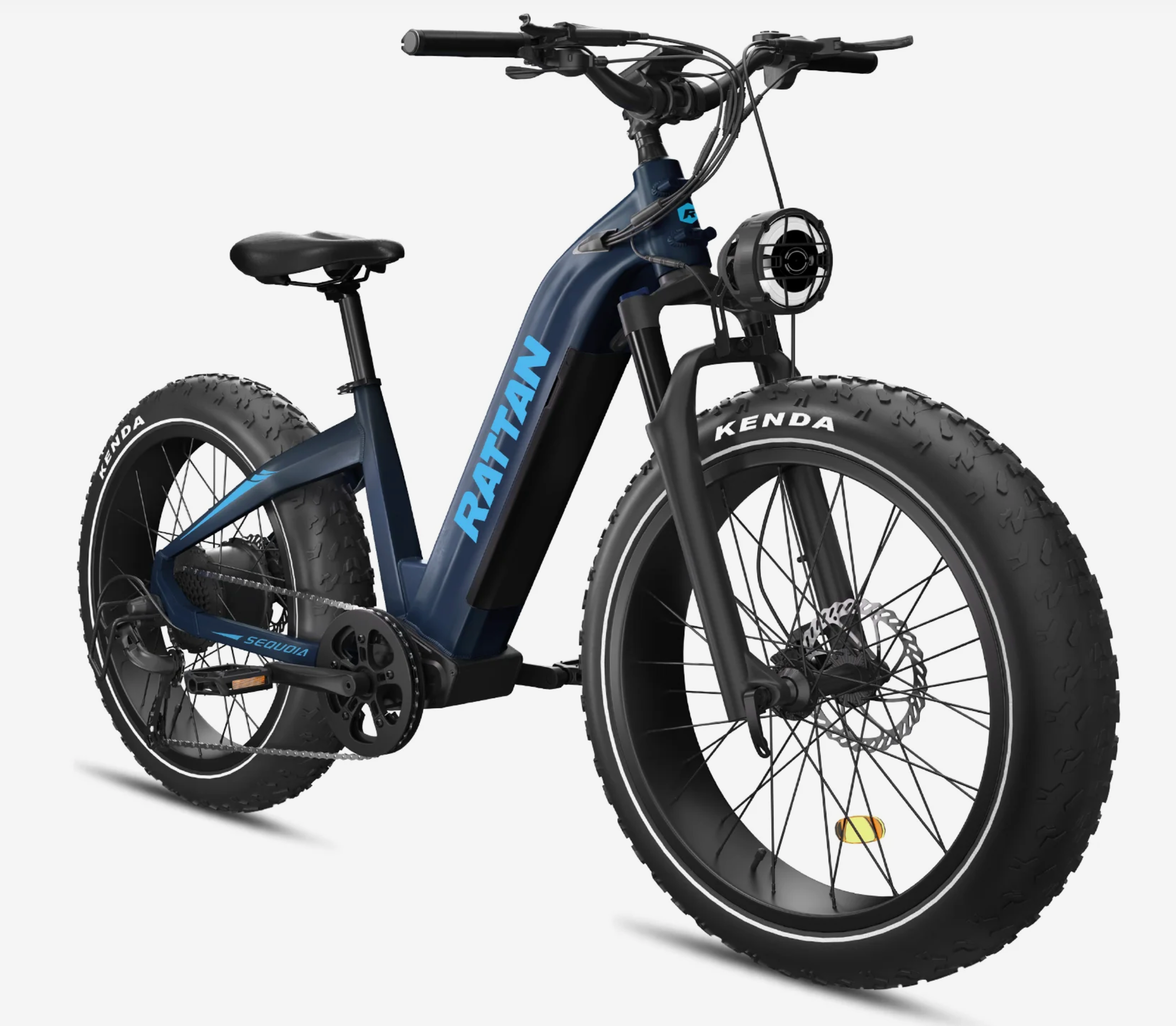 rattan electric bicycle Rattan Sequoia Electric Bike | 26" Fat Tire | 1200W Peak Motor | LCD Display with App Sync