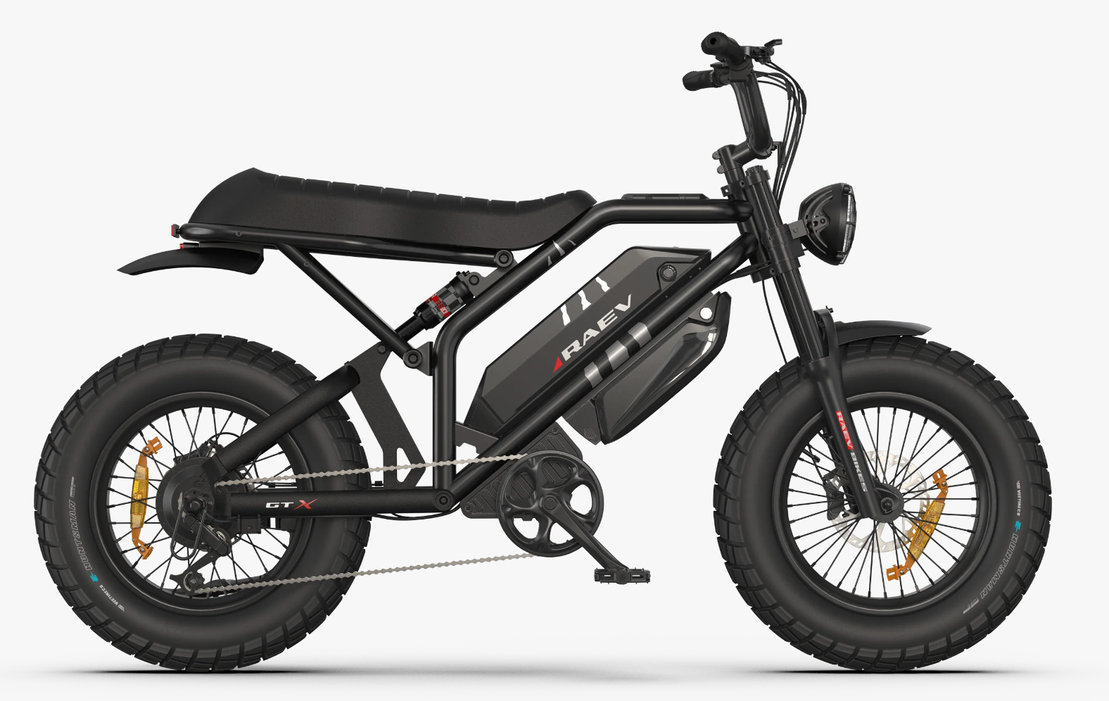 RAEV Bullet GTX Dual Battery Full Suspension Electric Moto Bike