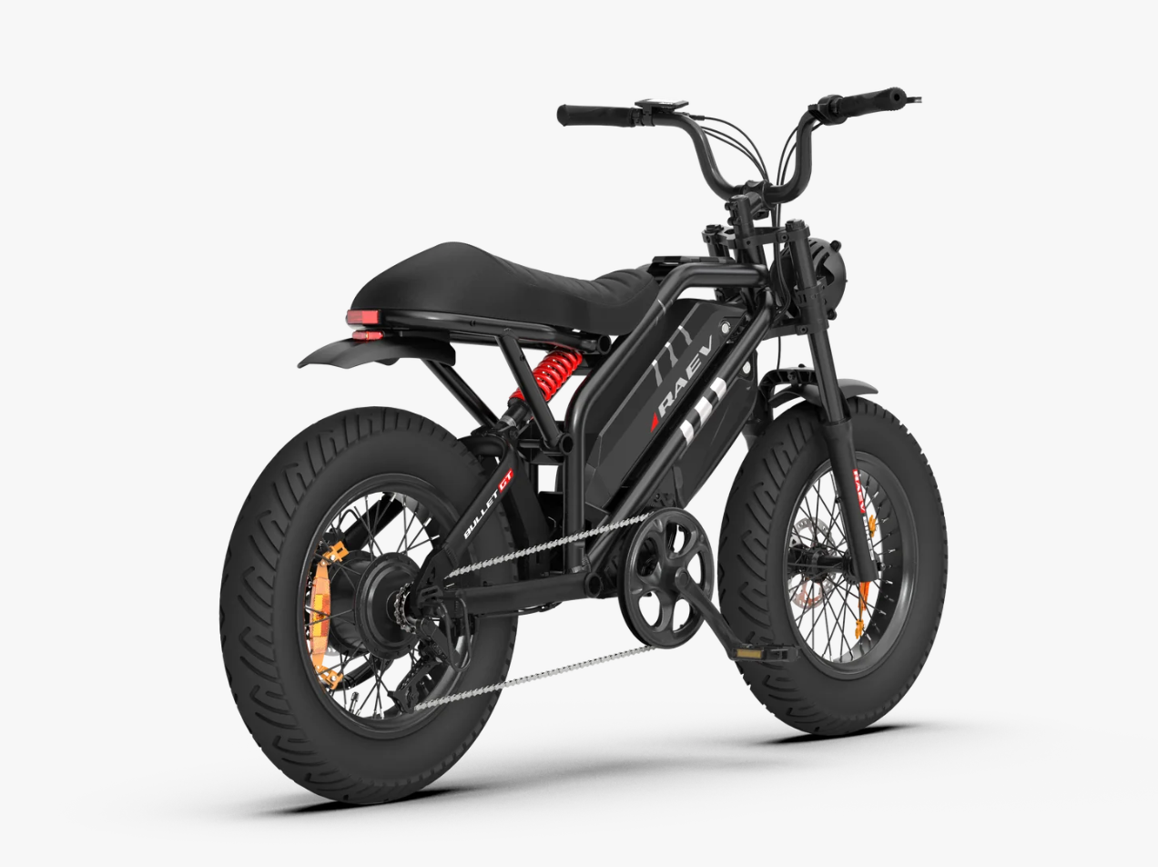 RAEV Bullet GT V2 Dual Battery Full Suspension Electric Moto Bike