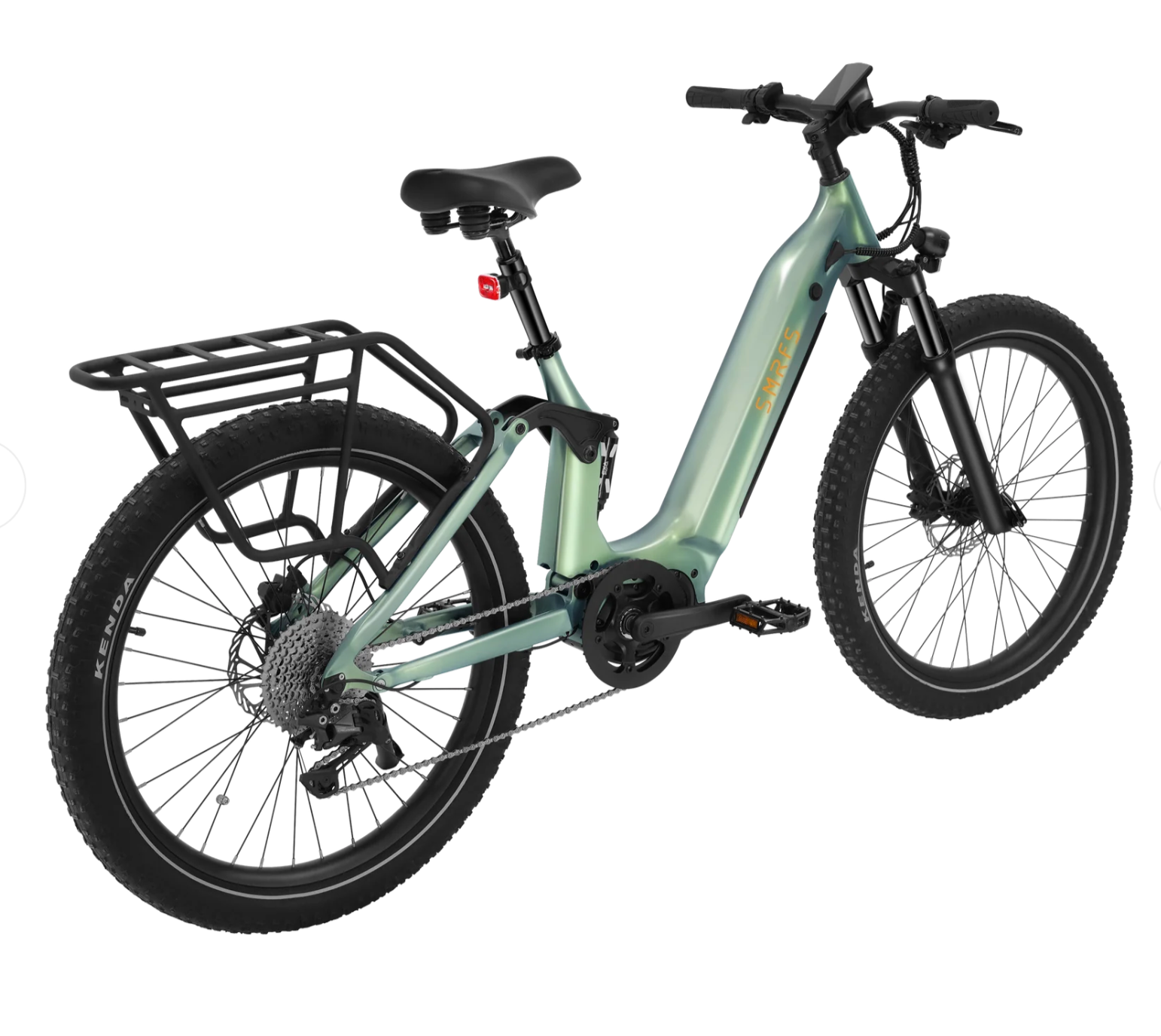 SMRFS Explorer Step Thru Full Suspension Electric Bike for RVer's