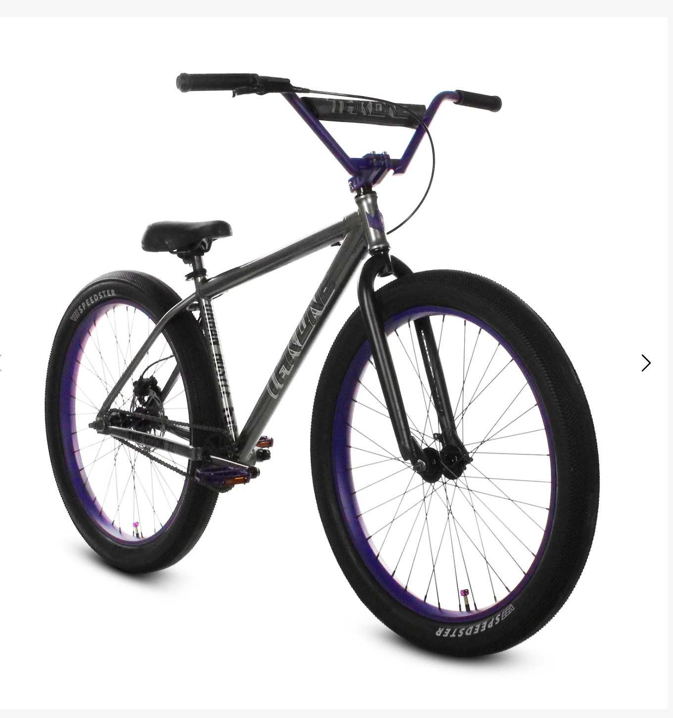 Throne Cycles The Goon XL Concrete Grape 27.5 BMX Bike