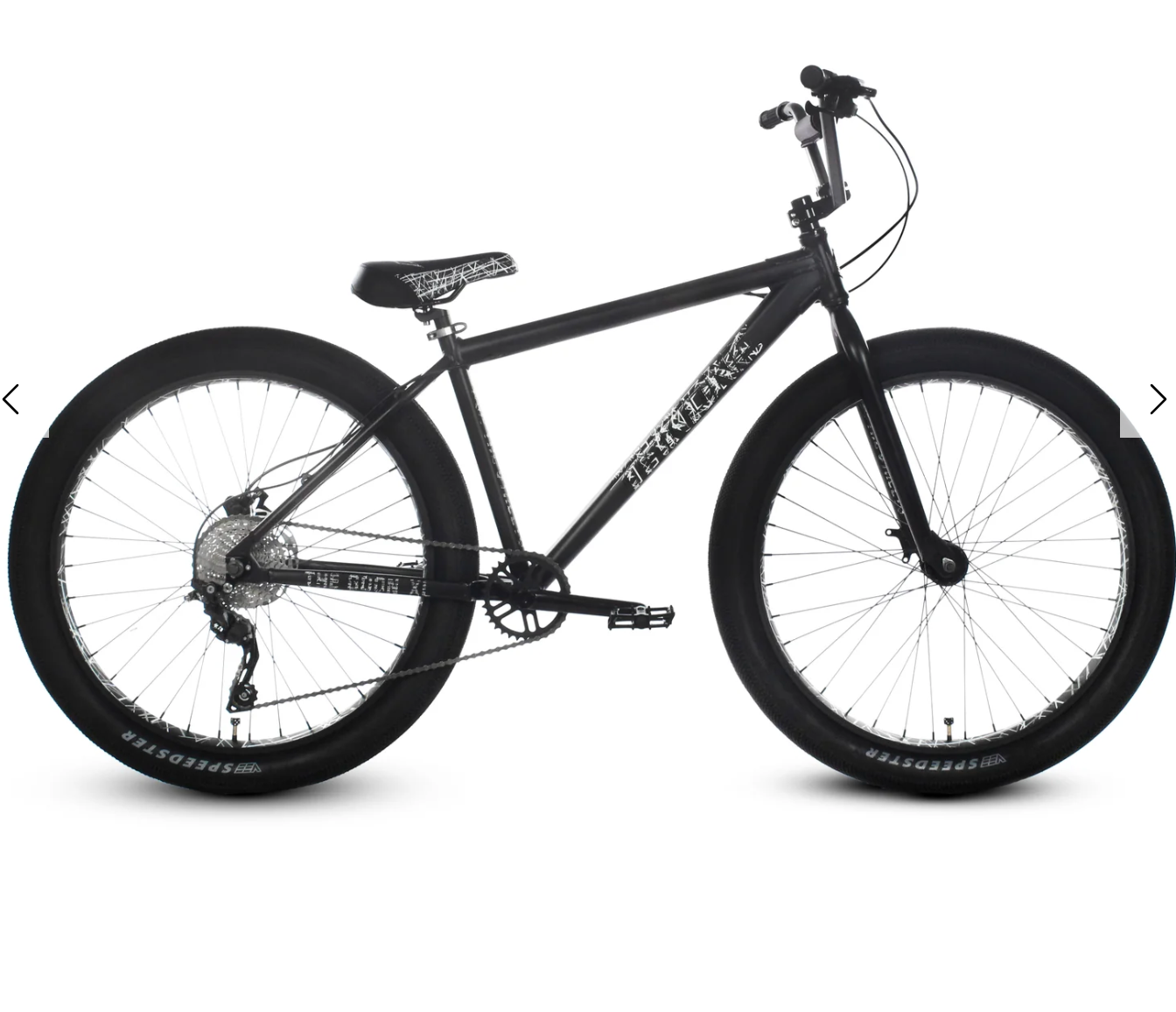 Throne Cycles The Goon XL Runner Dark Web 27.5 BMX Bike