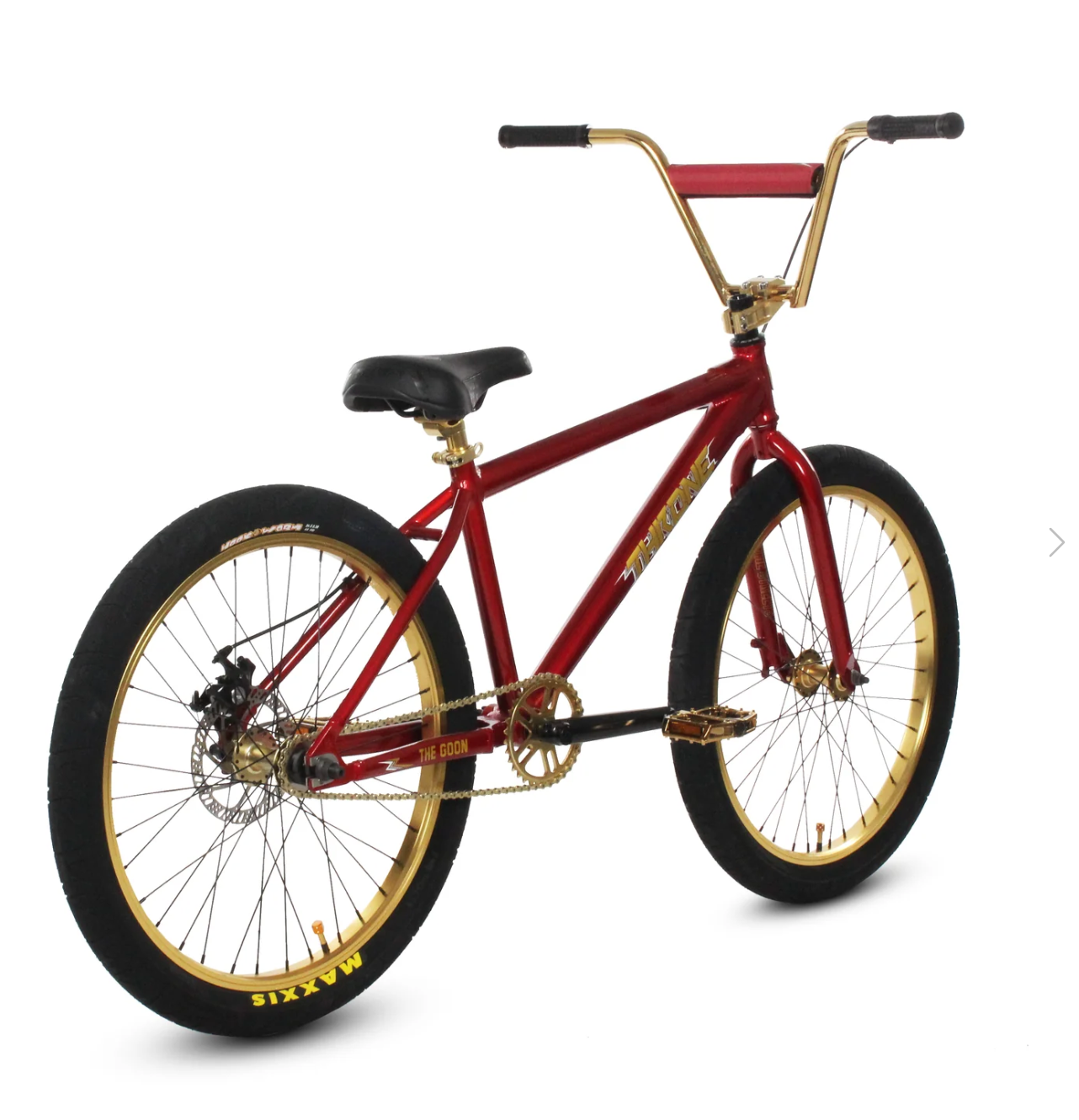 Throne Cycles The Goon Red Gold 24 BMX Bike