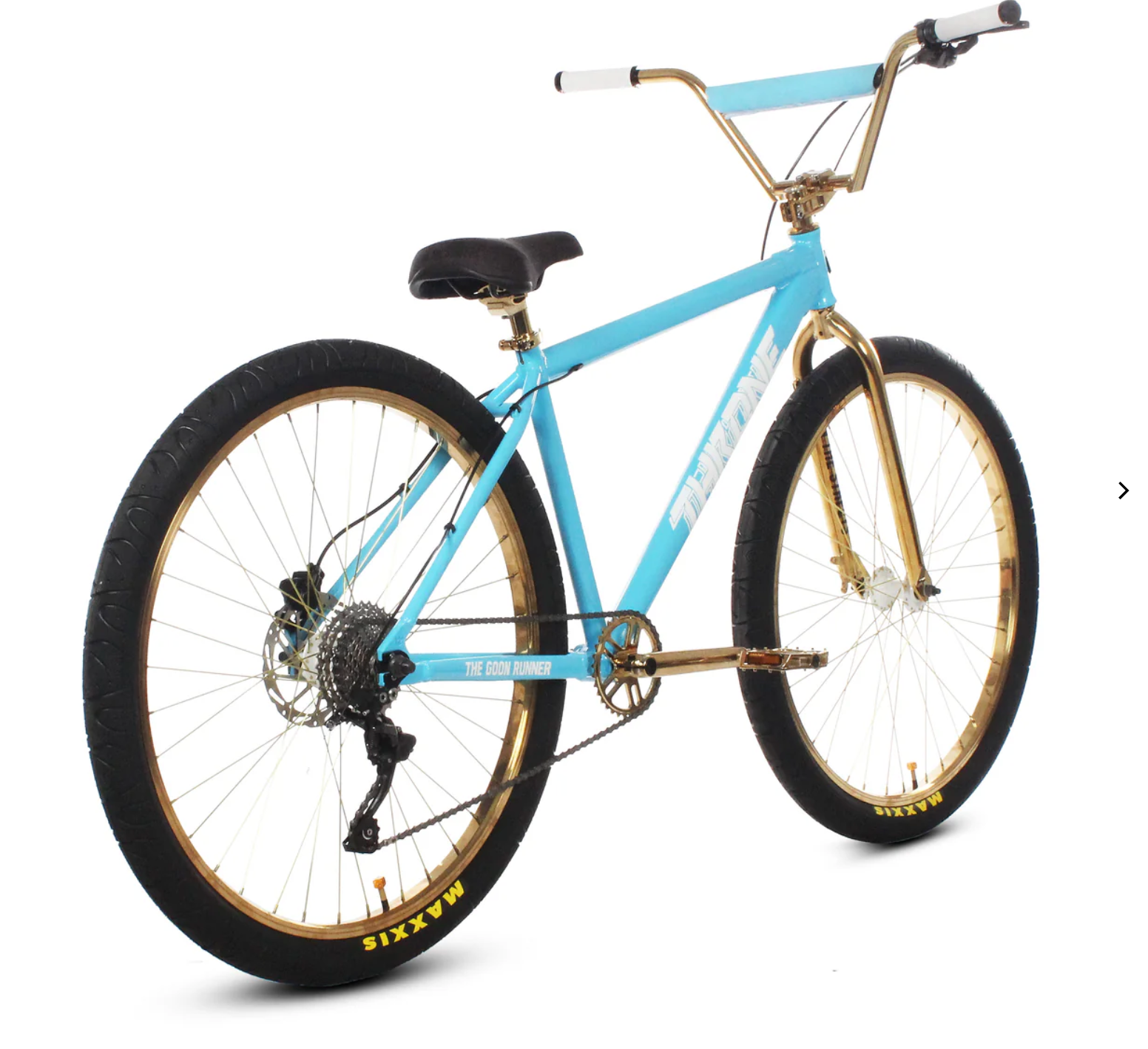 Throne Cycles The Goon Runner Powder Gold 29 BMX Bike