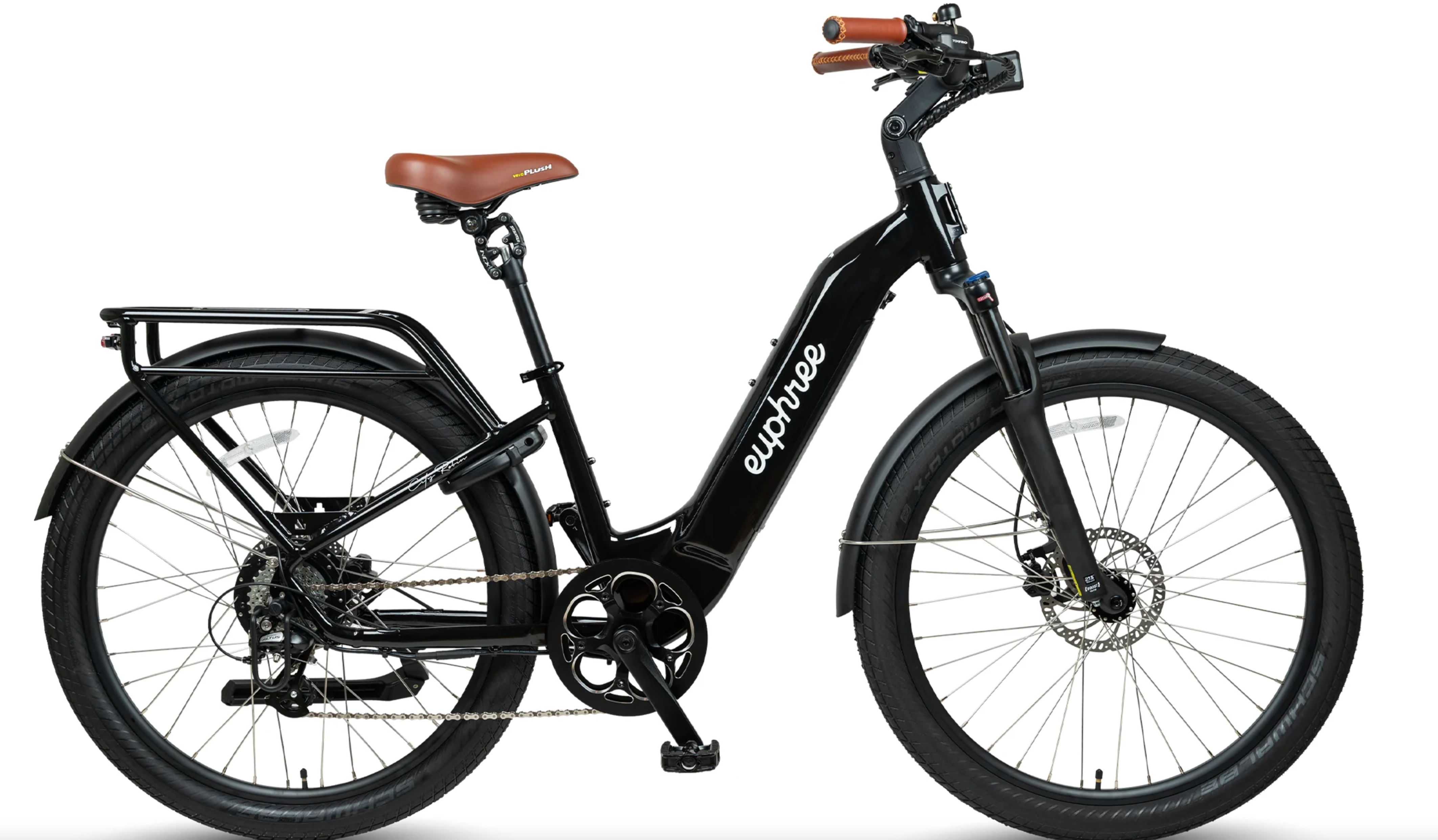 Euphree City Robin X+ | Best Electric Bike for Seniors | Step Through | Light Weight | Long Range | Electric Motorized Bicycle | Commuter Ebike