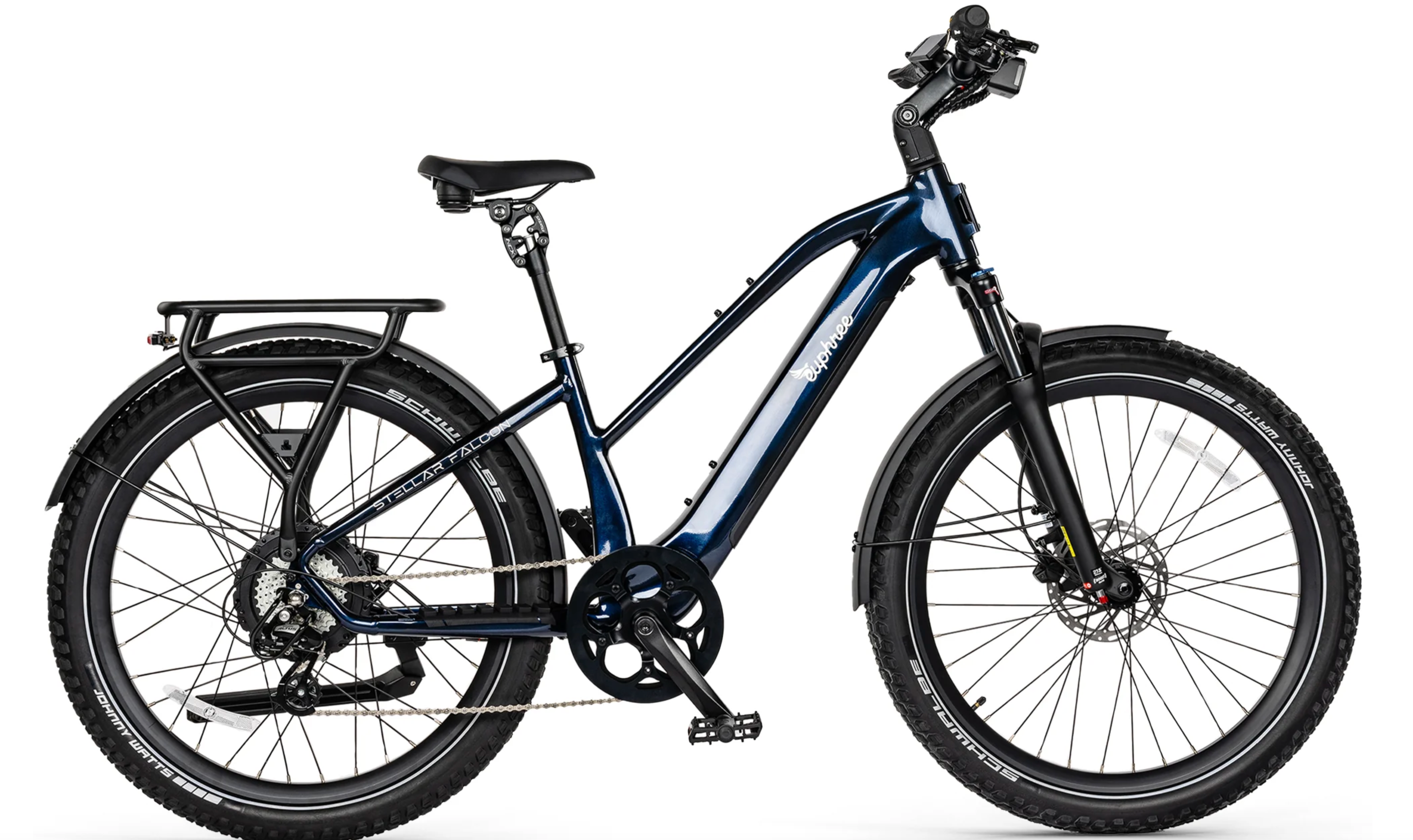 Euphree Stellar Falcon | Best Electric Bike for Seniors | Mid-Step | Light Weight | Long Range | Electric Motorized Bicycle | Commuter Ebike