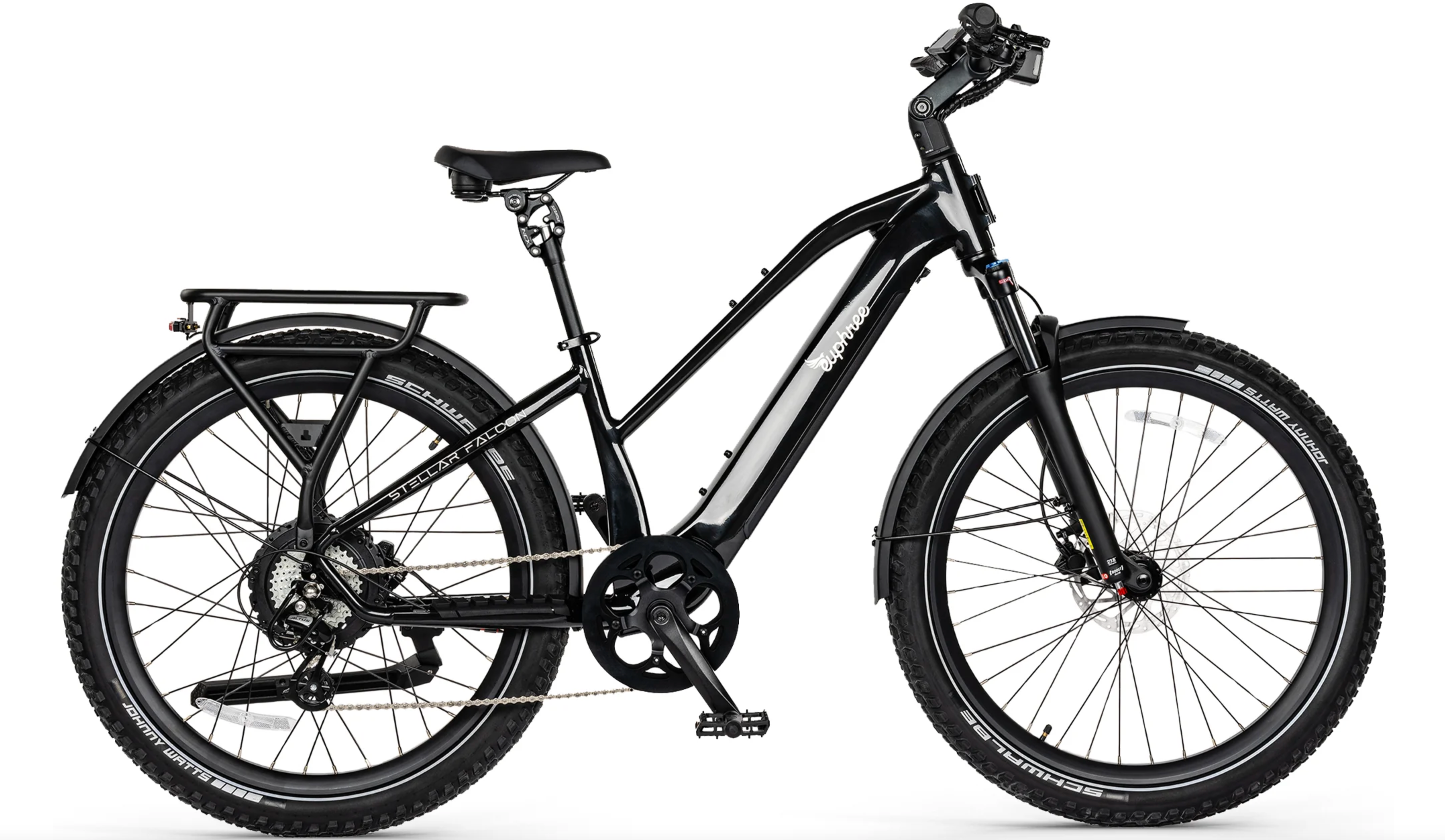 star moon electric bicycle Euphree Stellar Falcon Mid Step Electric Bike – Bikecraze