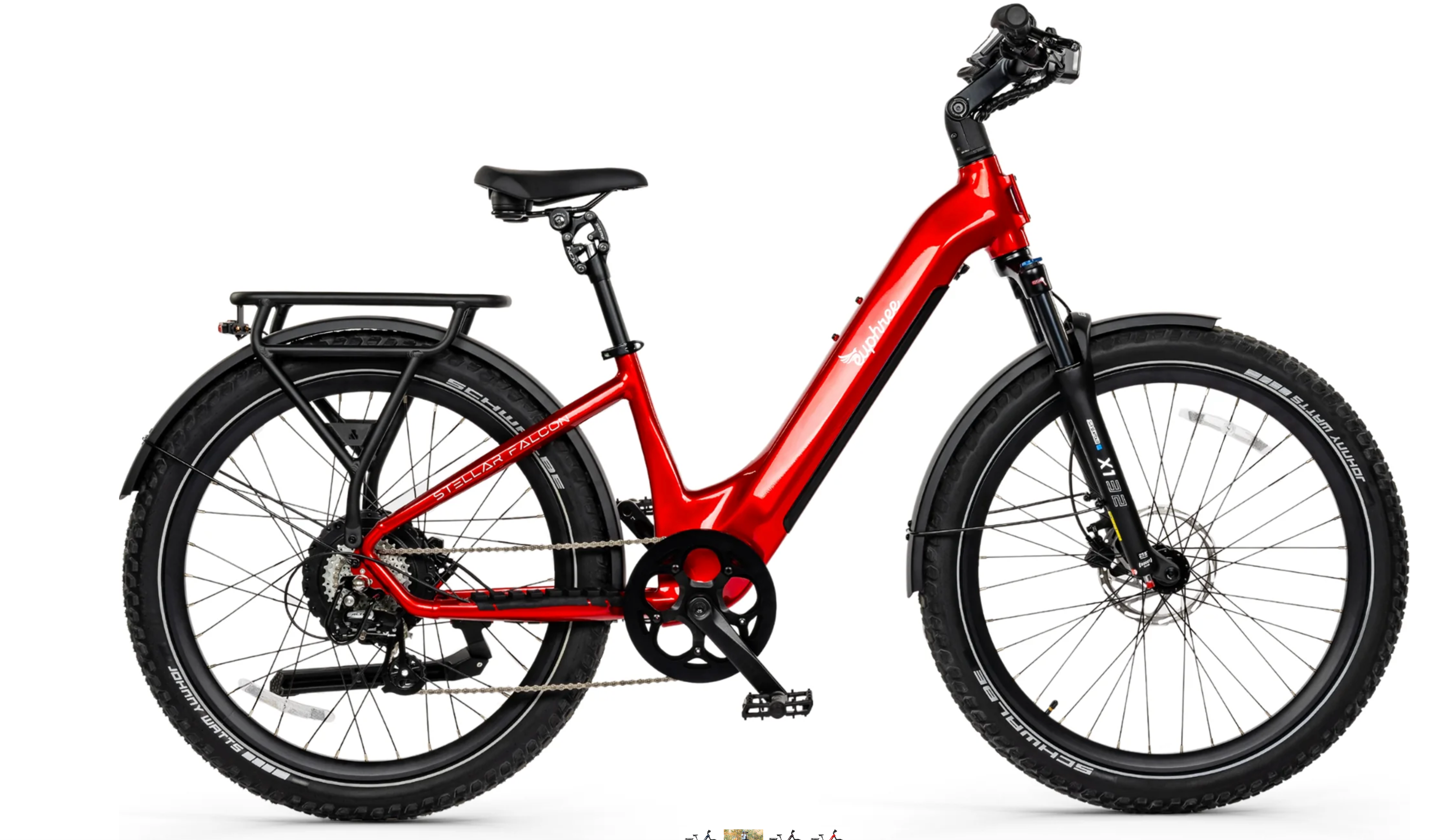 Euphree Stellar Falcon Step Thru Electric Bike