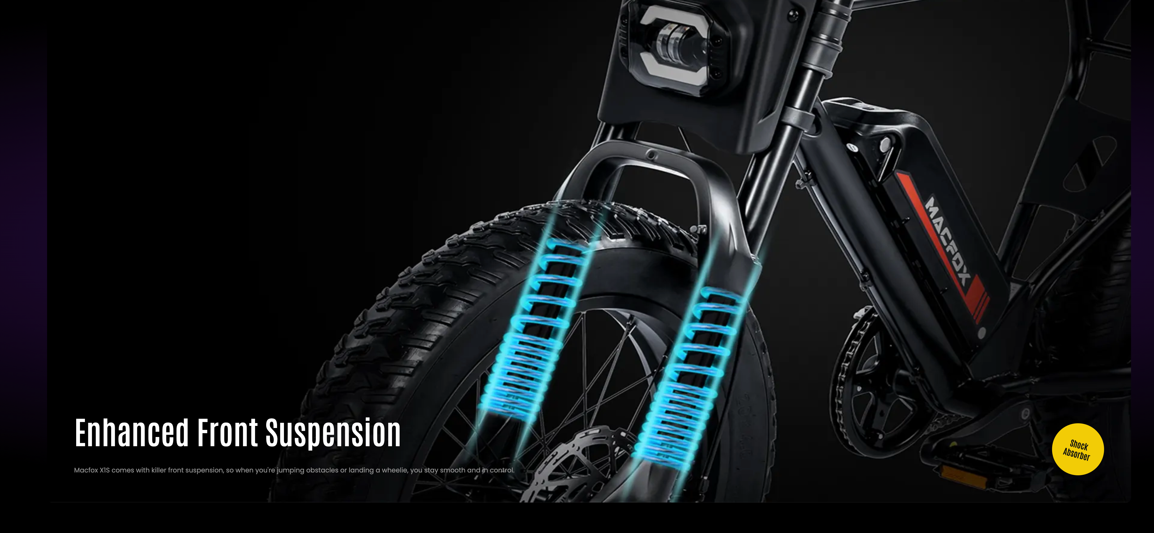 xxcy ms01 elektrofahrrad Macfox Ebike X1S Electric Motorbike | Street Legal Ebike For Teen