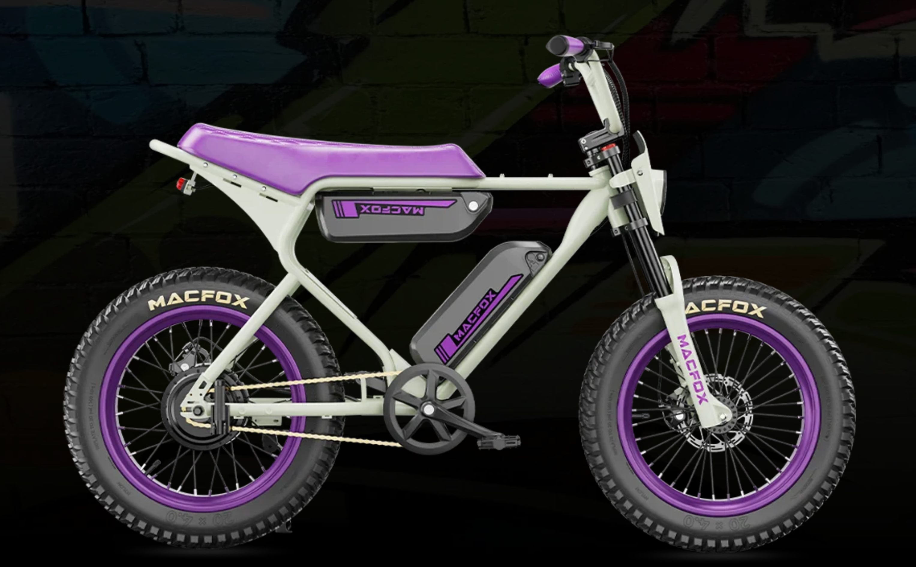 MacFox X1S x BS.ZAY Commuter Electric Moto Bike