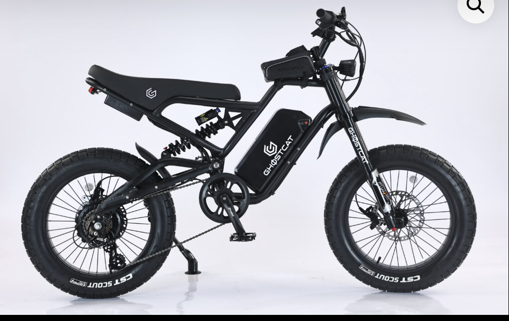 GHOSTCAT F4X 1500W Full Suspension Electric Moto Bike 2025