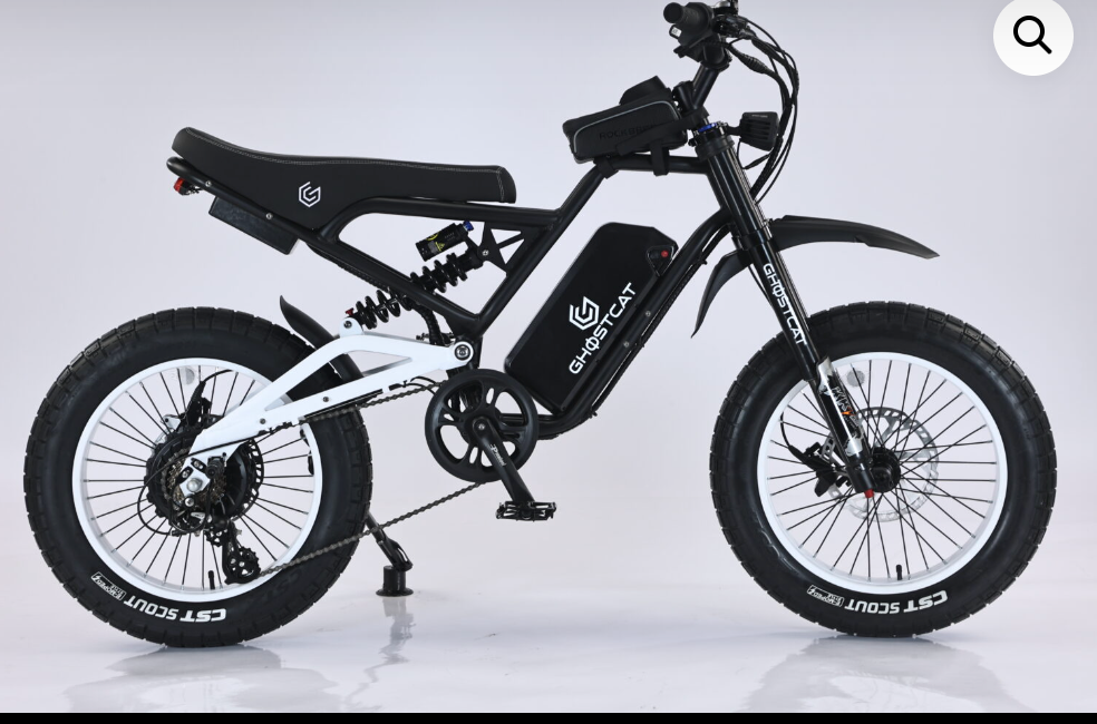 GHOSTCAT F4X 1500W Full Suspension Electric Moto Bike 2025