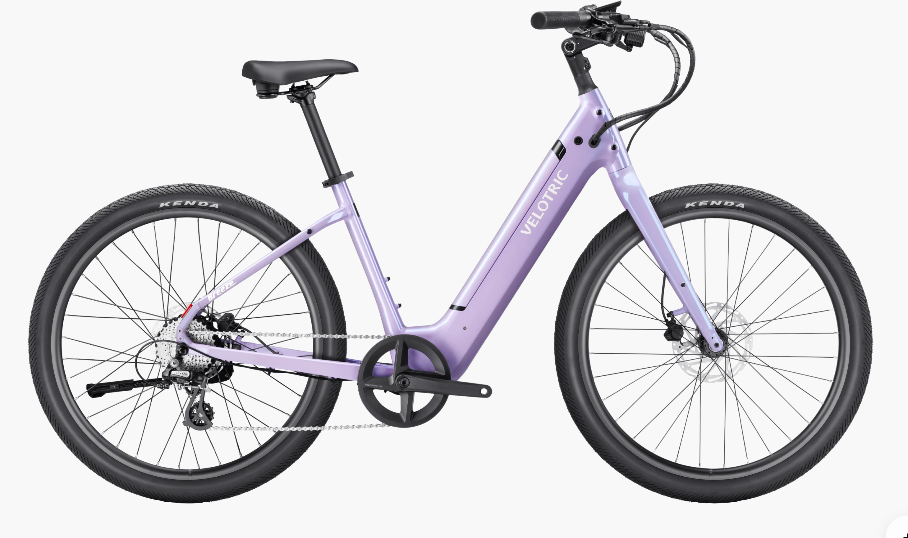 breezer fahrrad e-bike Velotric Breeze 1 Step Thru Commuter Electric Bike Bonus – Bikecraze