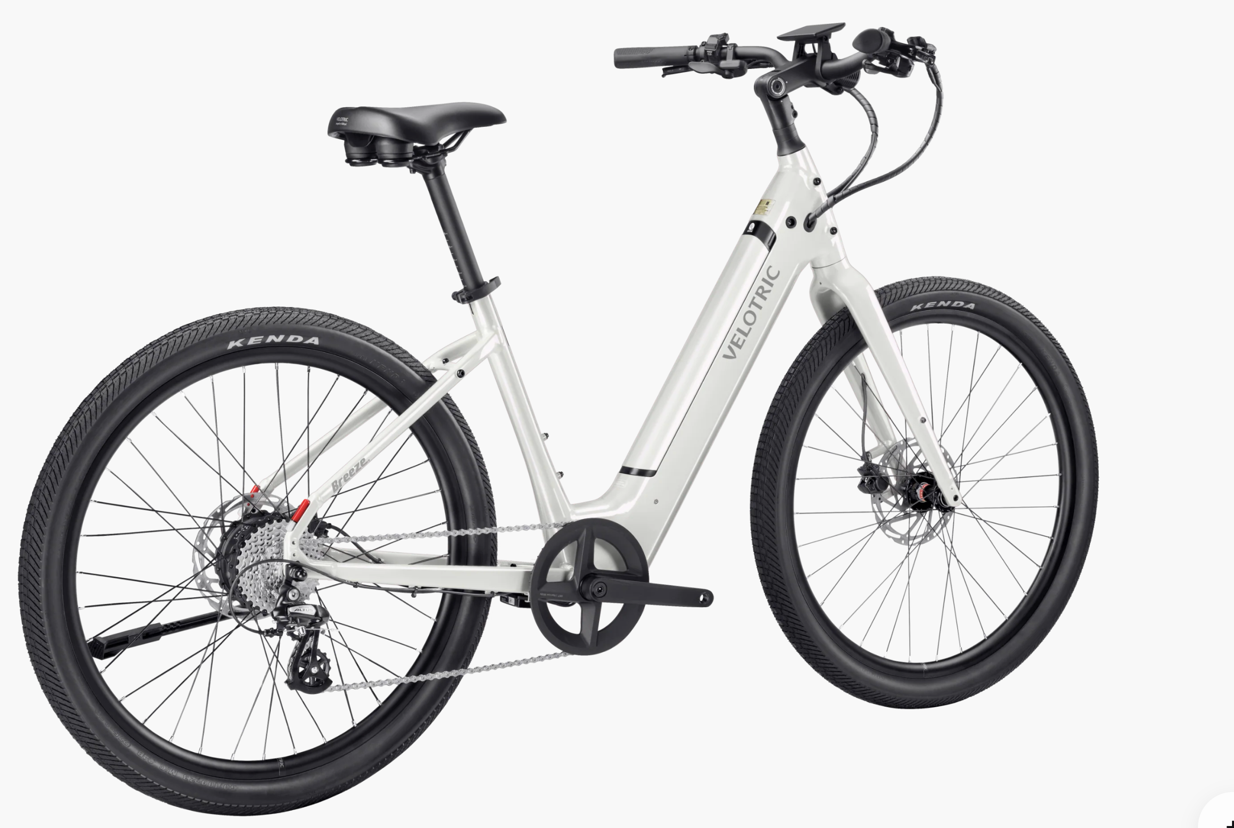 bridgestone electric bicycle Velotric Breeze 1 Step Thru Commuter Electric Bike Bonus